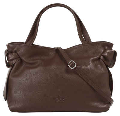 Samantha Look Henkeltasche, echt Leder, Made in Italy