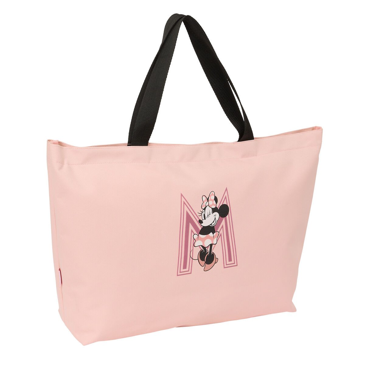 Disney Minnie Mouse Handtasche Shopper Damen Handtasche Minnie Mouse Blush Rosa