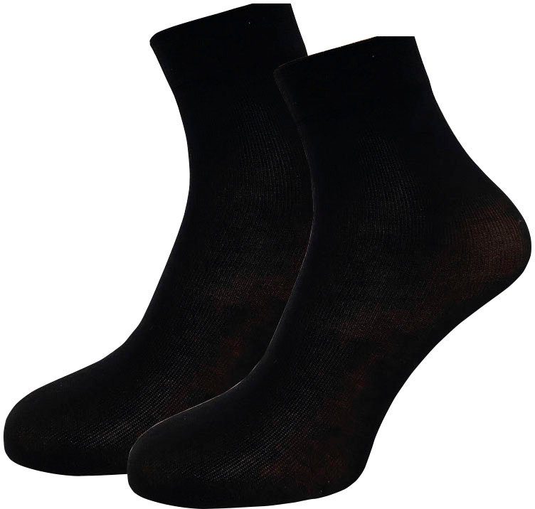 Janastyle Feinsöckchen Cotton-Feeling Söckchen,3 Paar (3-Paar) Universalgröße, angenehmes Tragegefühl, blickdicht, druckfreier Bund