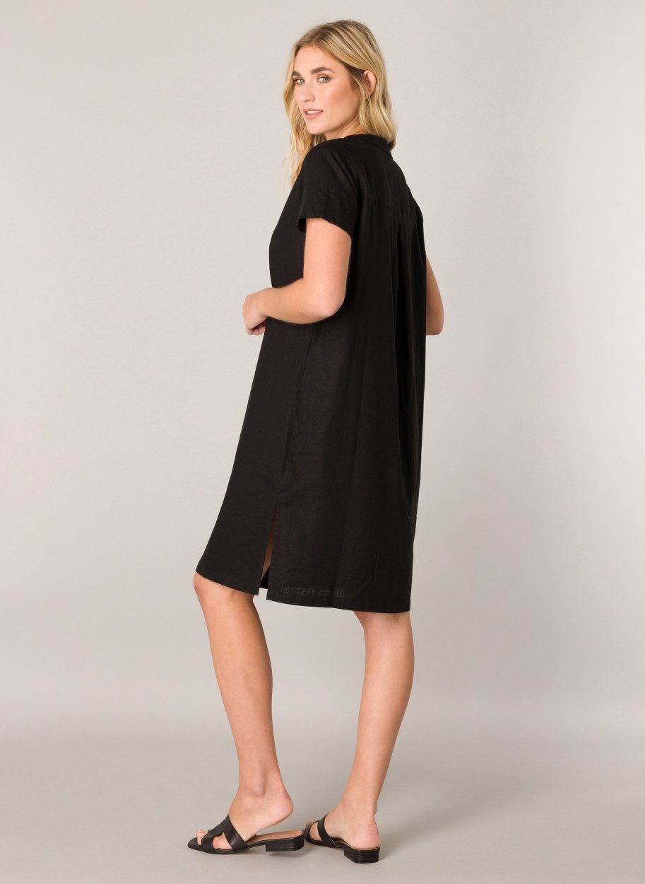 Base Level Tunikakleid Yacin Sommerkleid mit Leinen
