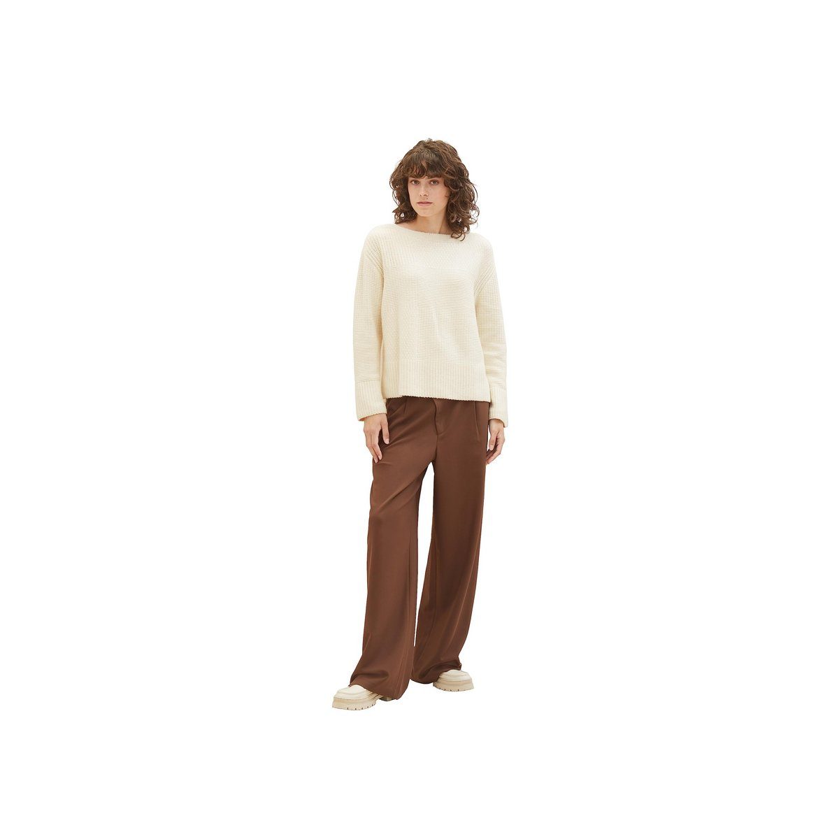Rundhalspullover Pullover
