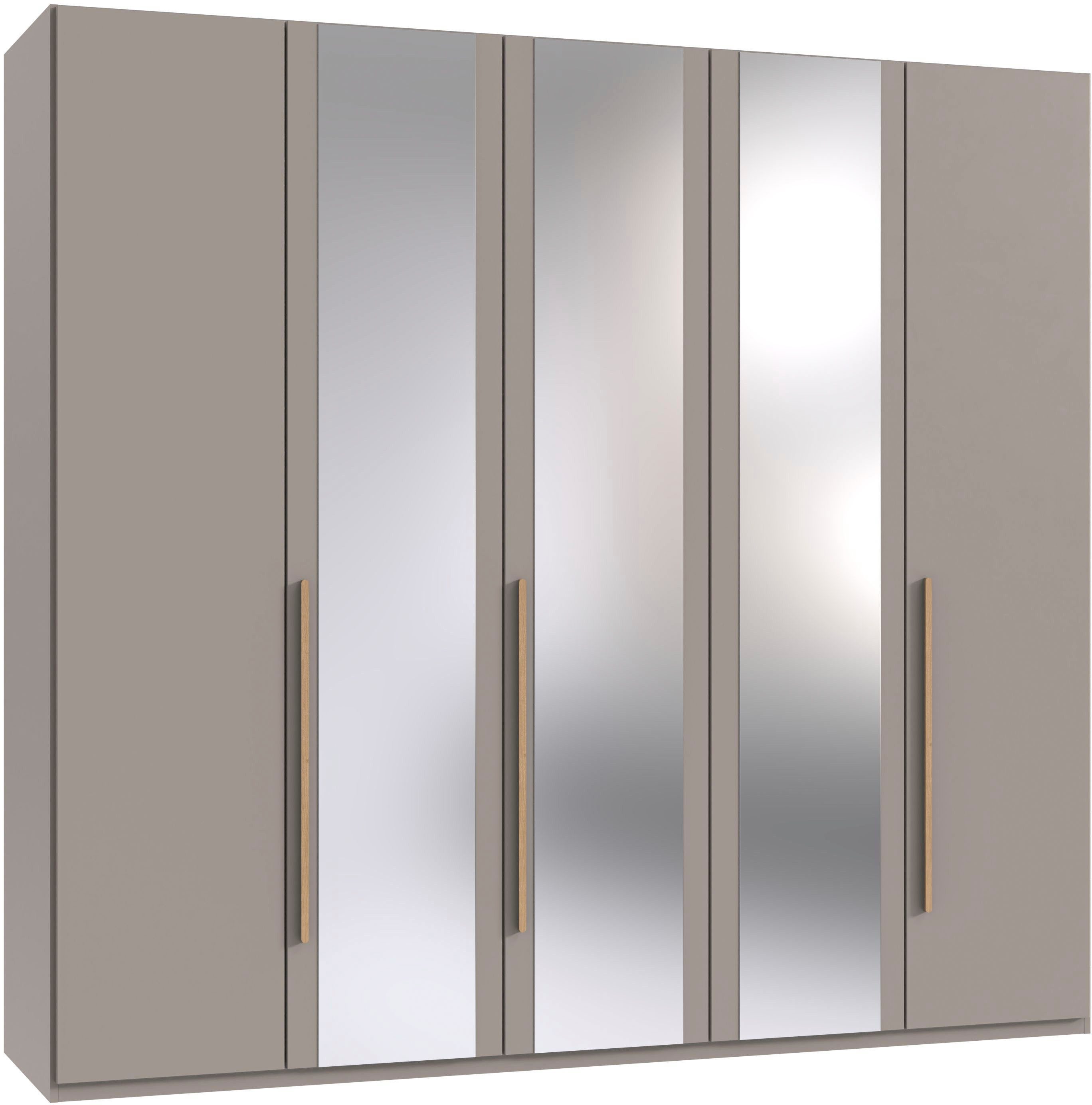 Wimex Drehtürenschrank London in den Breiten 180cm, 225cm und 270cm erhältlich, inkl. Spiegel Kleiderschrank wahlweise mit Basic- o. Premium-Ausstattung erhältlich