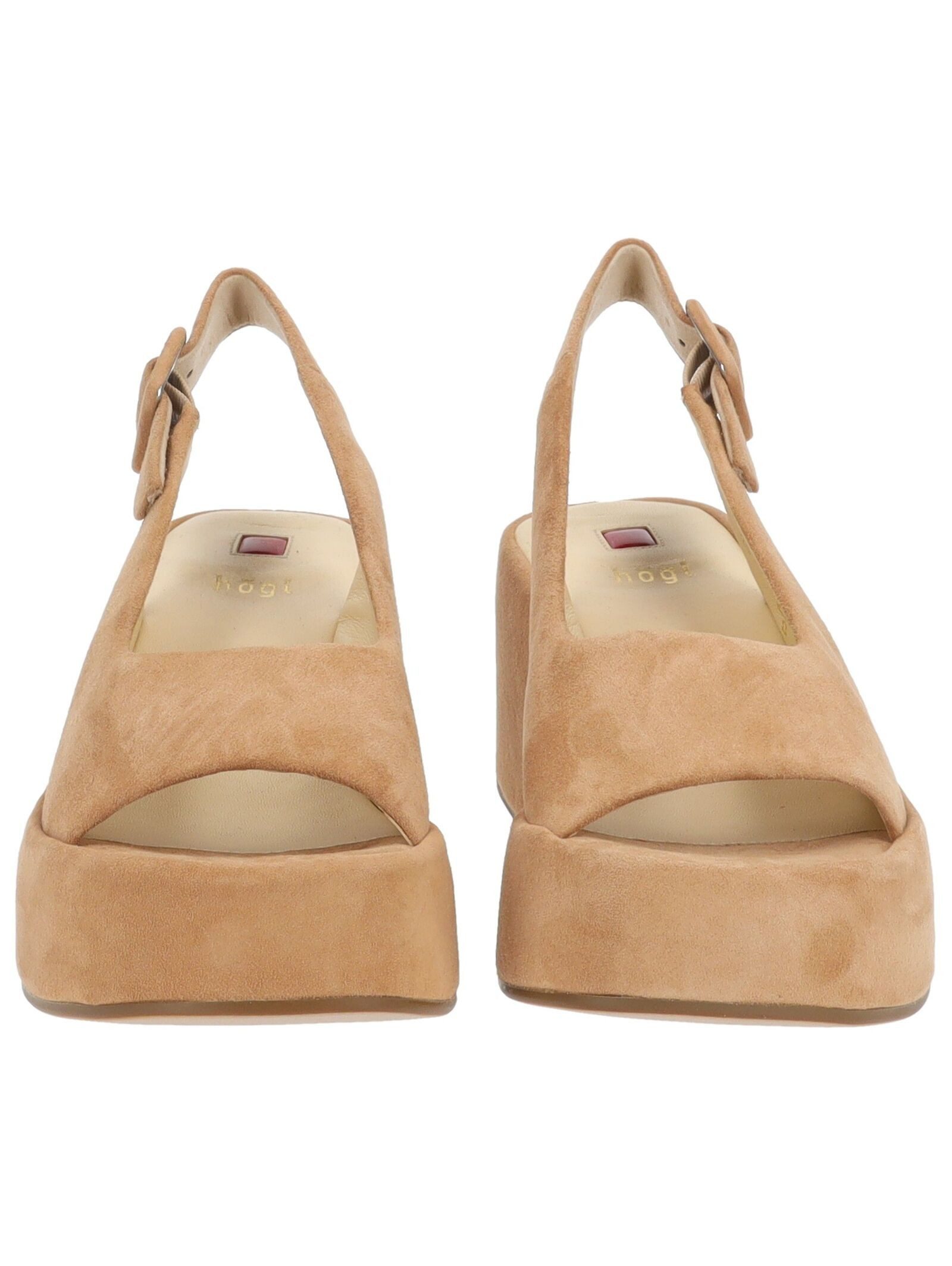 Högl Sandalen Veloursleder . Keilsandalette