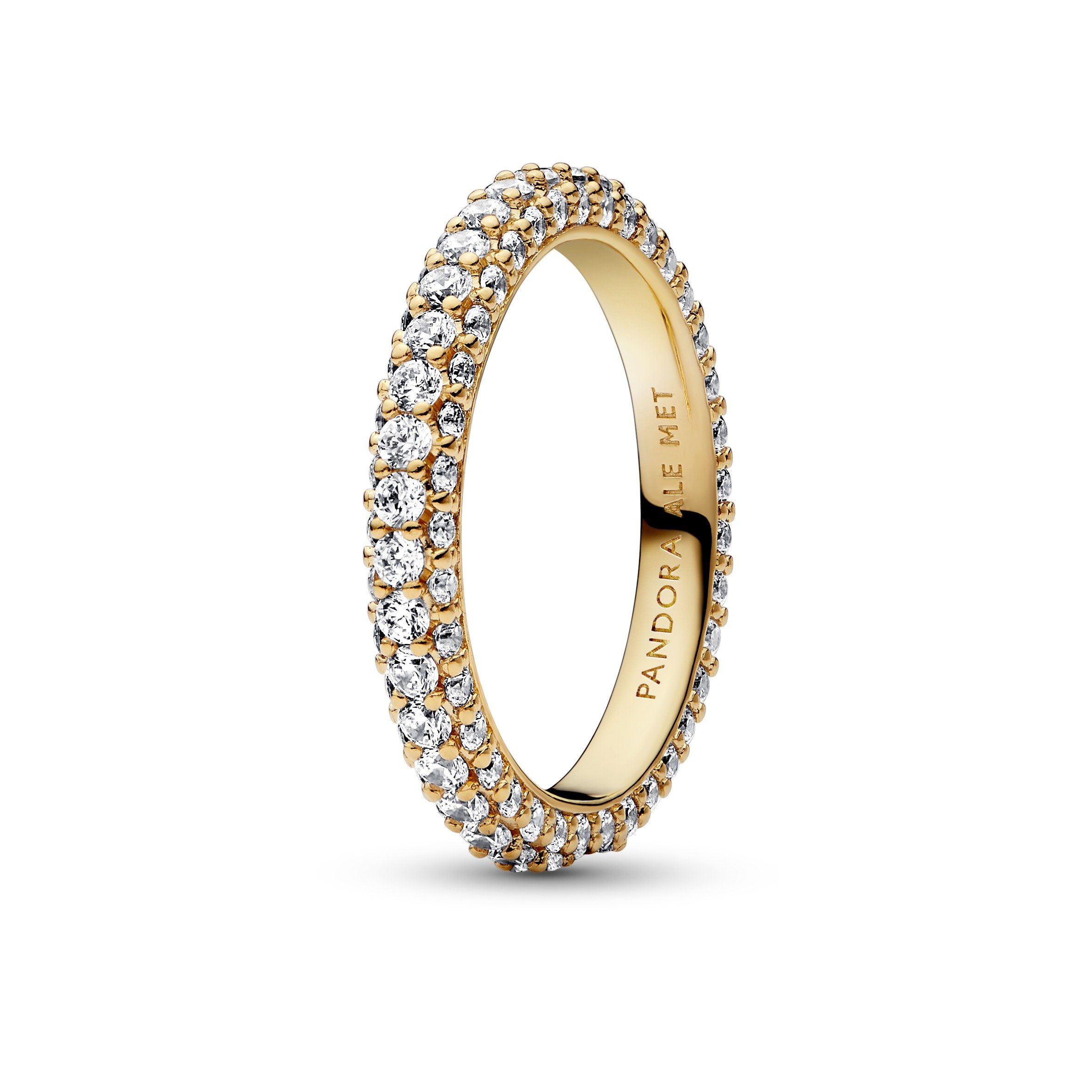 Pandora Silberring Pandora Ring Stackable Timeless 162627C01-52 14k gelb vergoldet