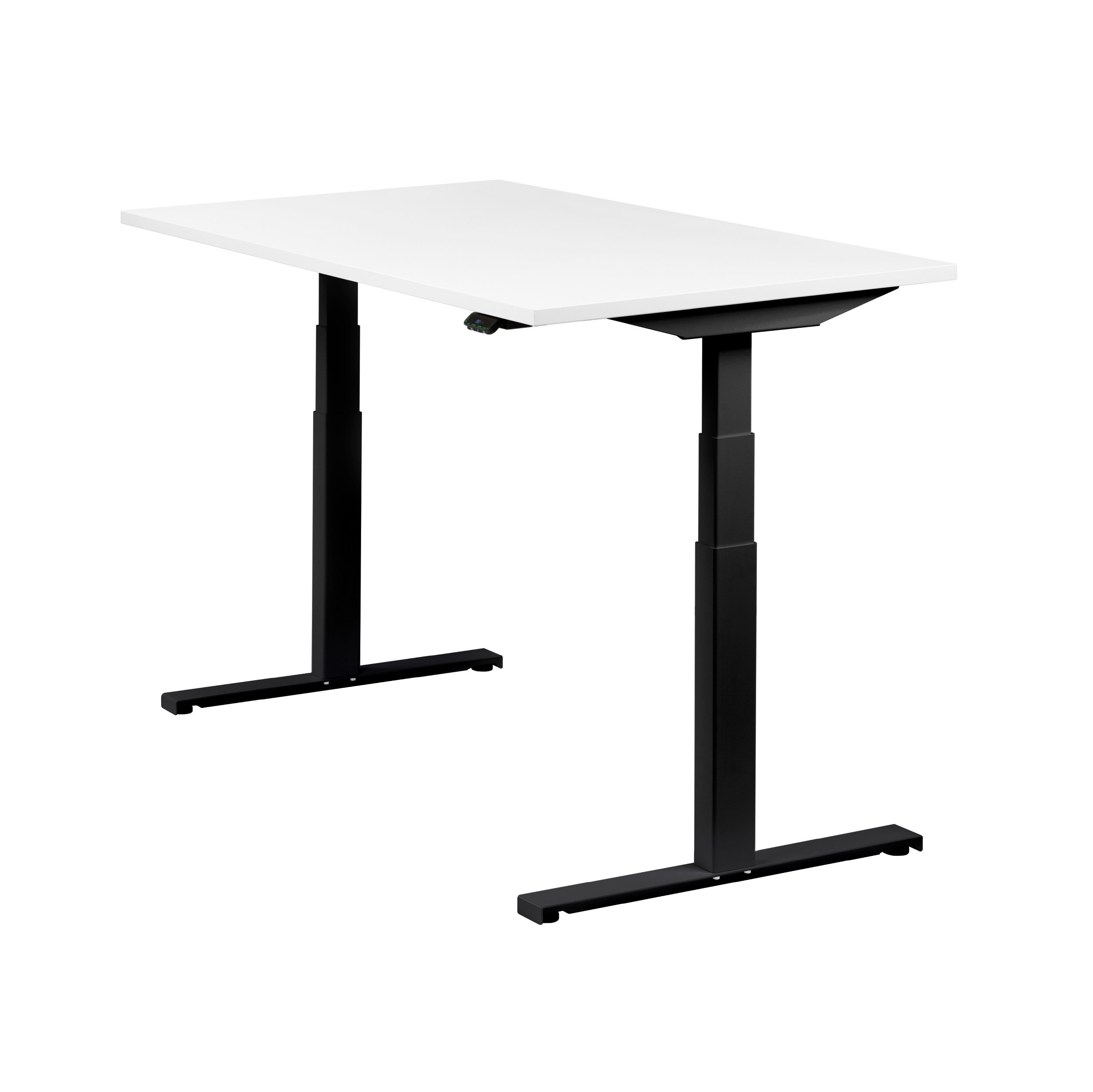 Tischplatte elektrisch Schwarz Schwarz Schreibtisch cm 80 Weiß x boho Easydesk, höhenverstellbar 140 office® Weiß |