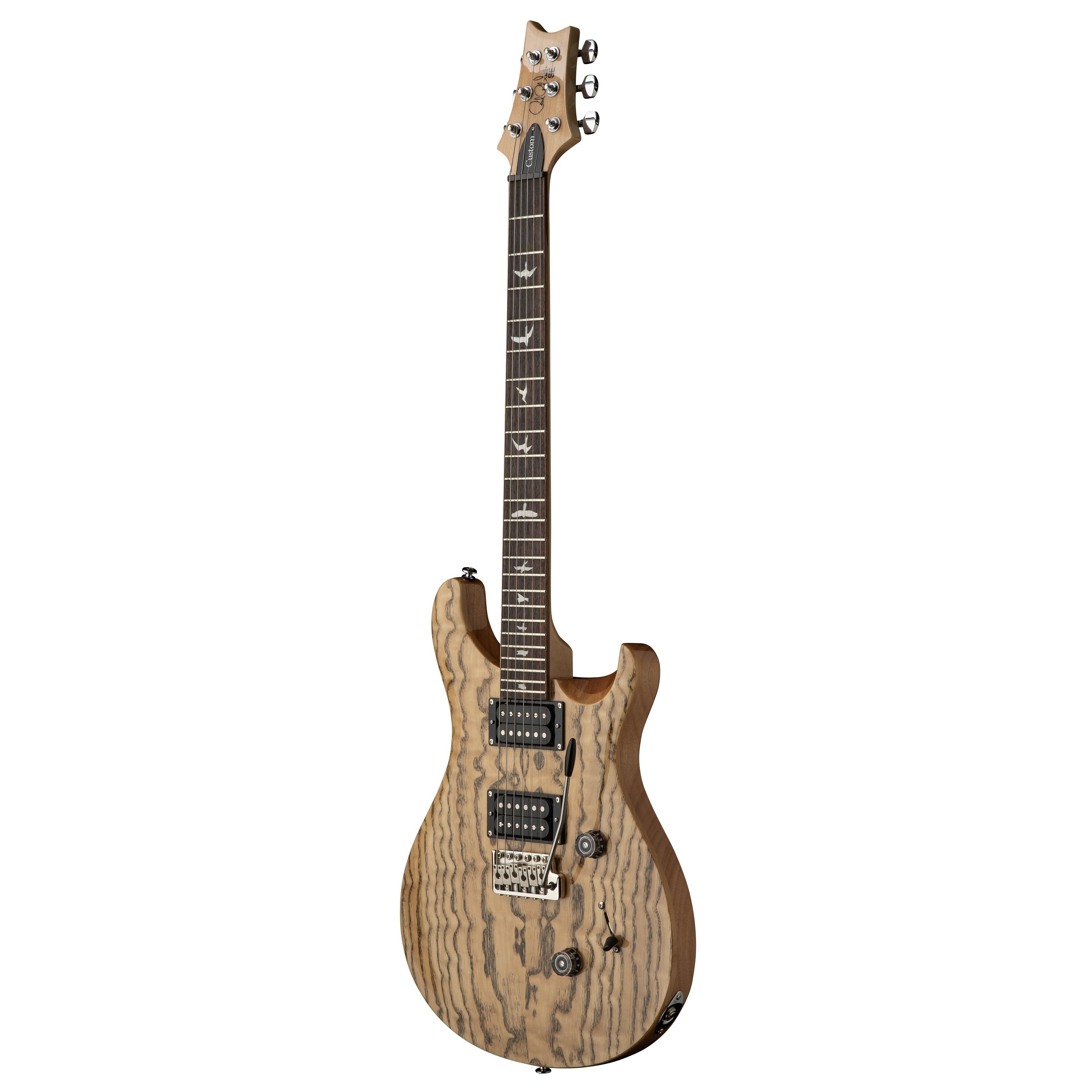 PRS E-Gitarre, E-Gitarren, PRS-Modelle, SE Exotic Custom 24 Burled Ash LTD Natural - E-Gitarre