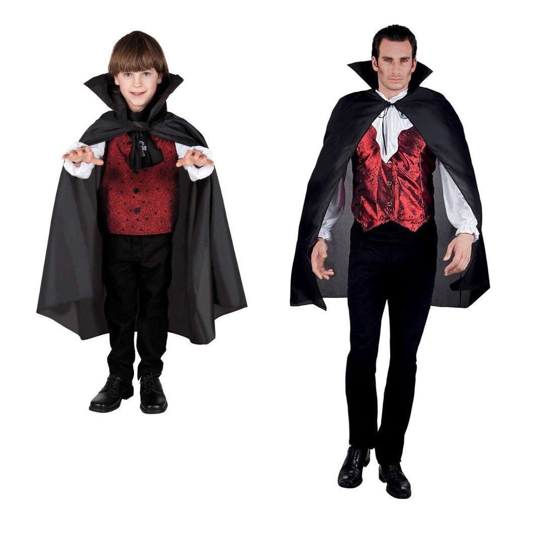 Boland Vampir-Kostüm Vampirumhang zu Halloween verkleidung
