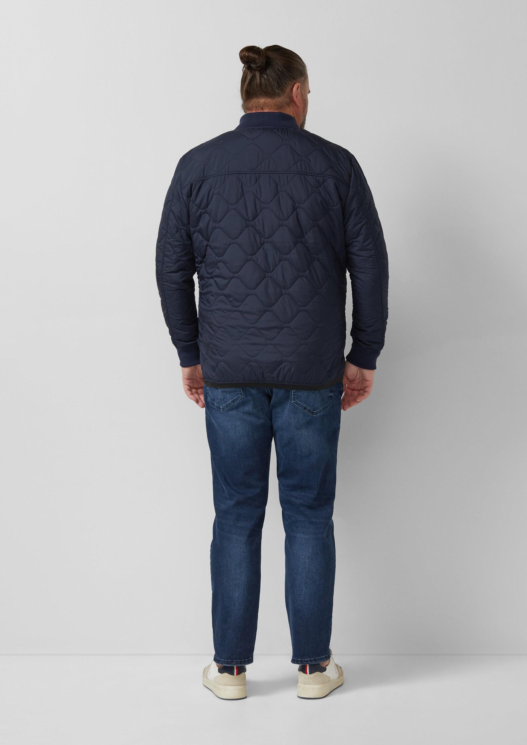 s.Oliver Funktionsjacke Outdoor-Jacke Leichte Bomberjacke im Workwear-Stil