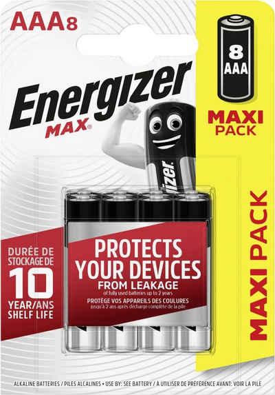 Energizer Energizer Max Alkaline Batterie Micro AAA 1,5 V, Batterie