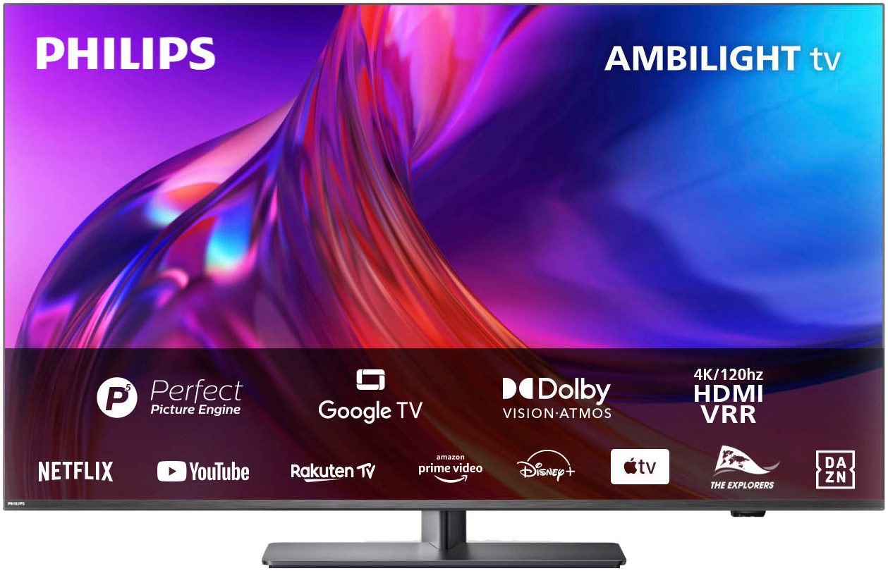 Philips 43PUS8808/12 LED-Fernseher (108 cm/43 Zoll, 4K Ultra HD, Android TV, Google TV, Smart-TV)