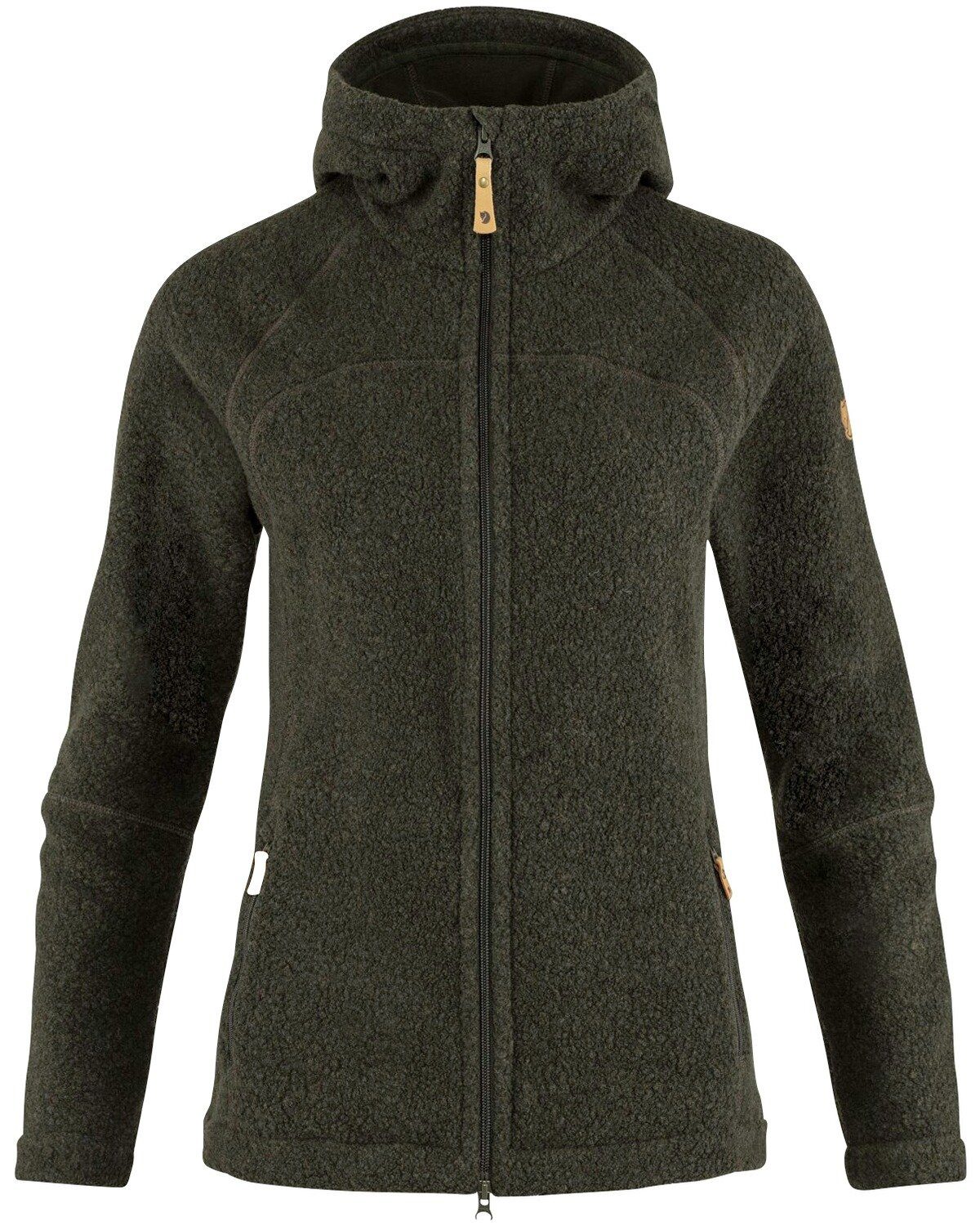 Deep Fleecejacke Damen Forest Kaitum Woll-Fleecejacke Fjällräven