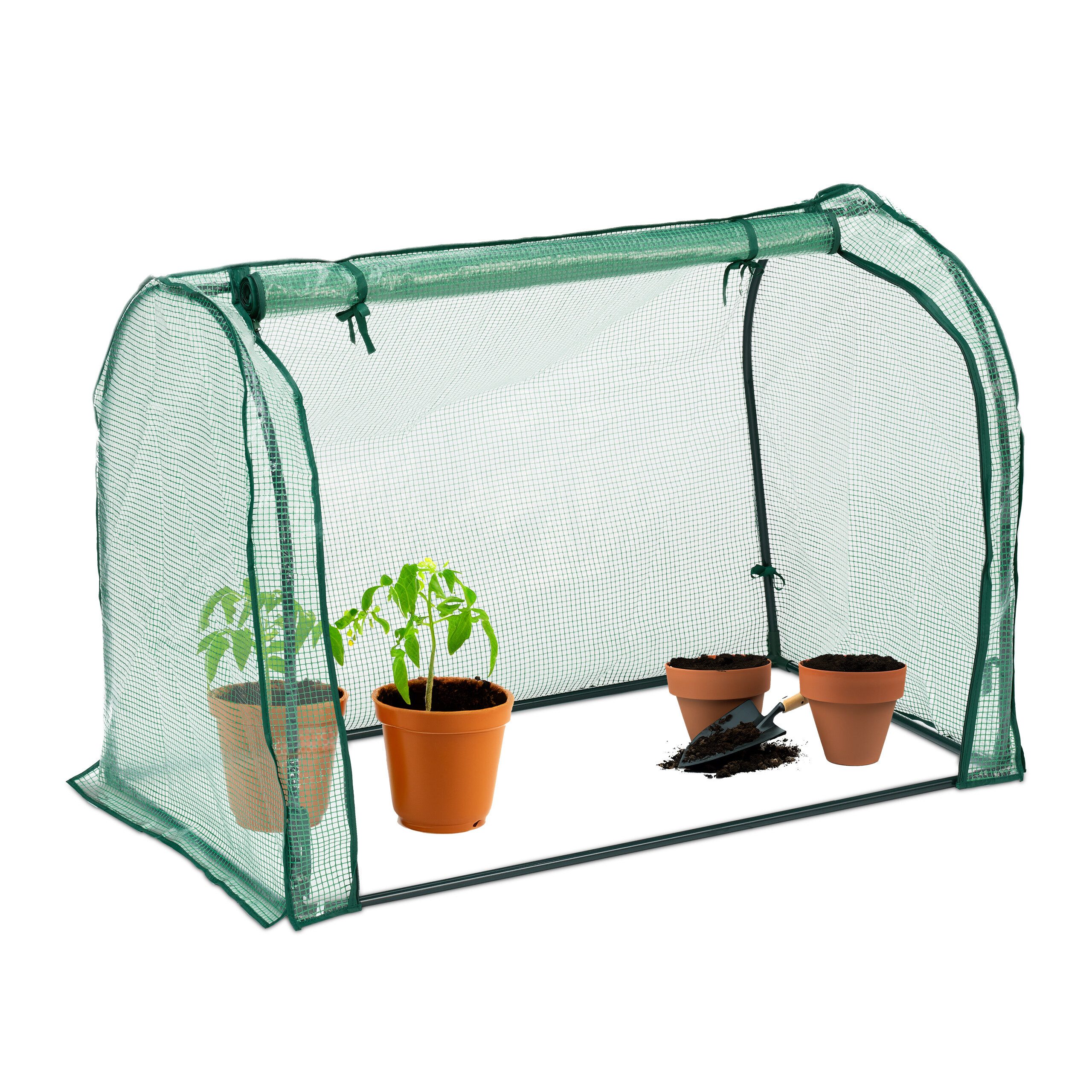 relaxdays Foliengewächshaus mit Tür günstig online kaufen