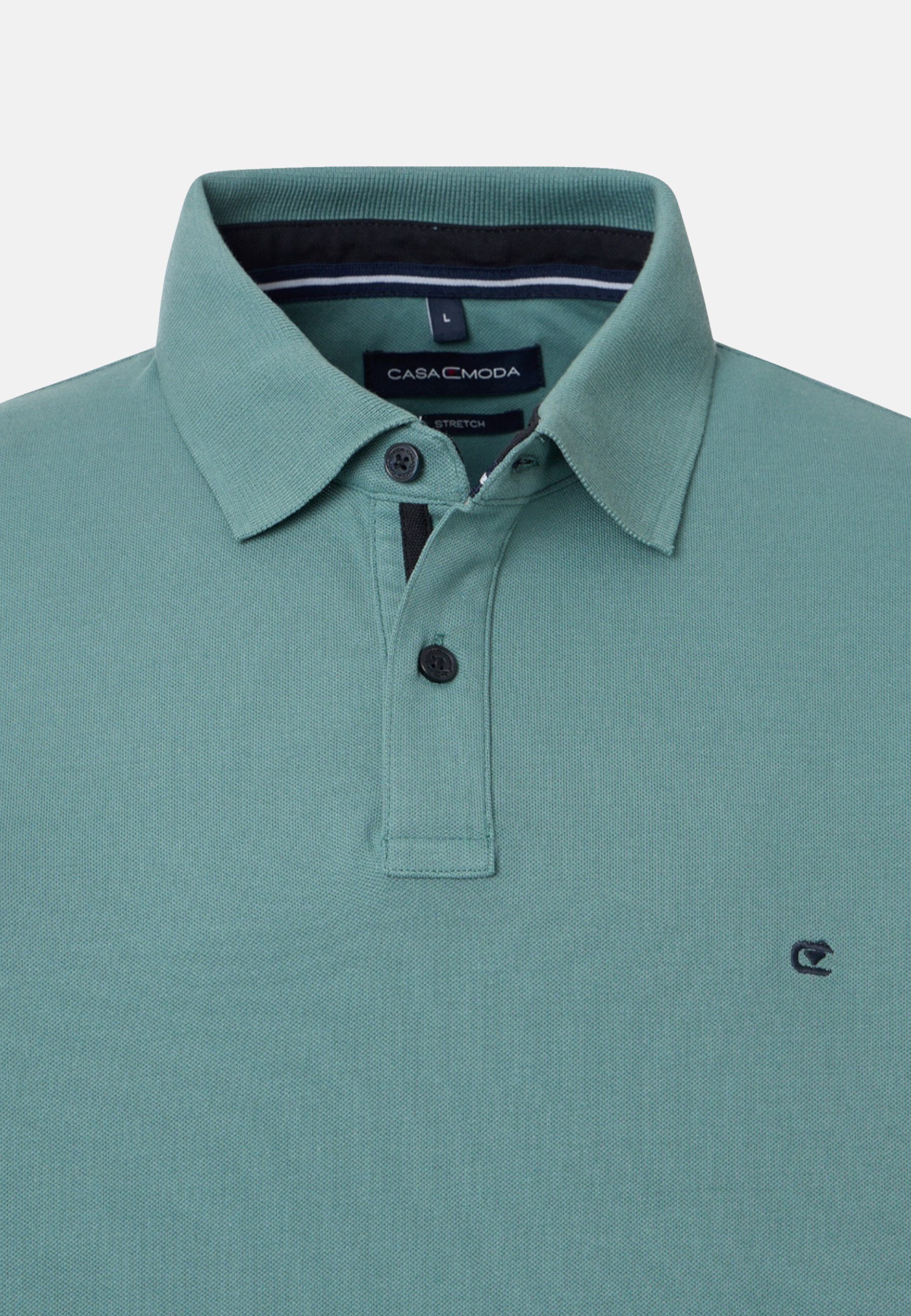 CASAMODA Poloshirt Poloshirt Kurzarmshirt mit Polokragen (1-tlg., 1)