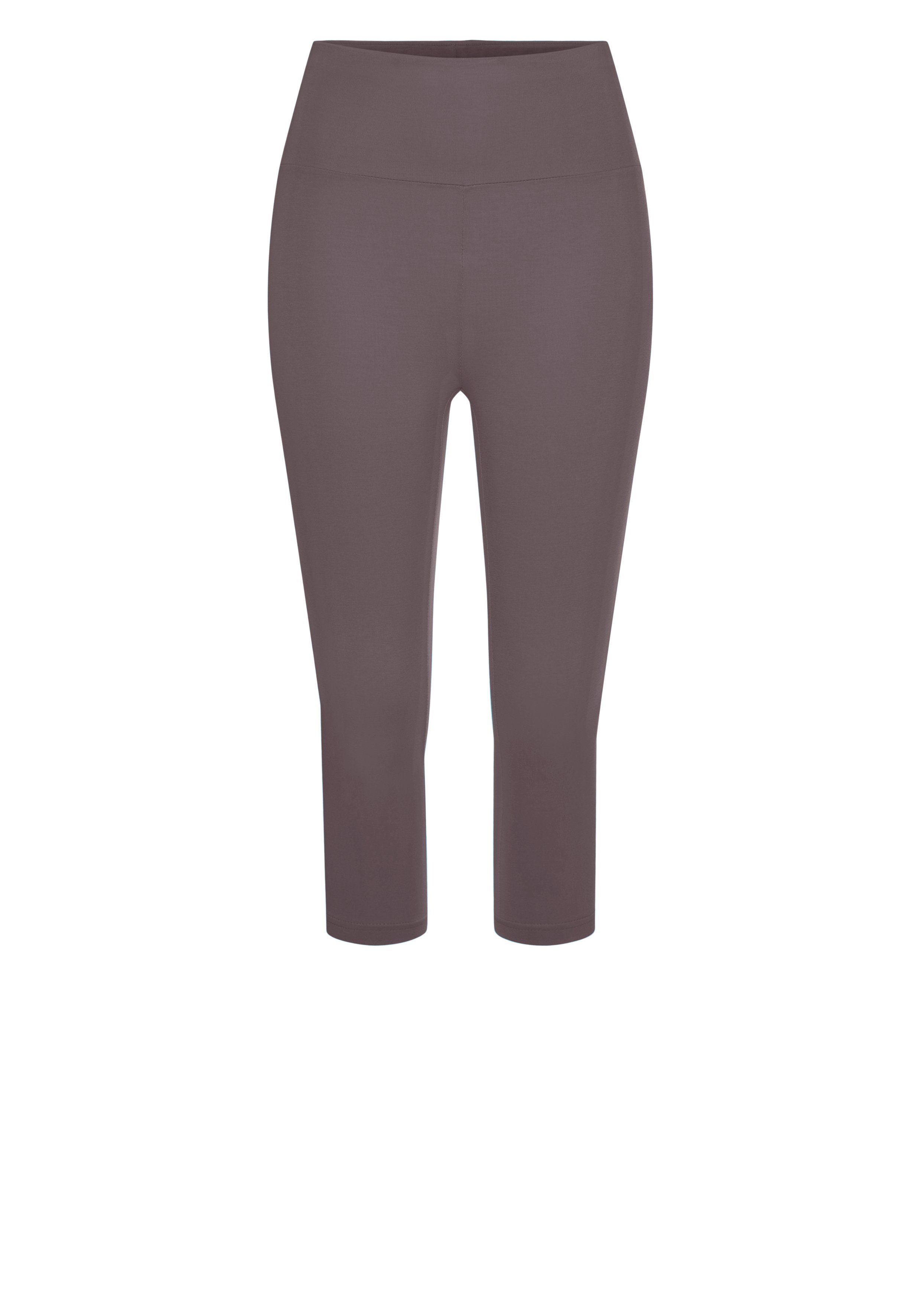 LASCANA Caprileggings mit breitem, weichen Bündchen günstig online kaufen