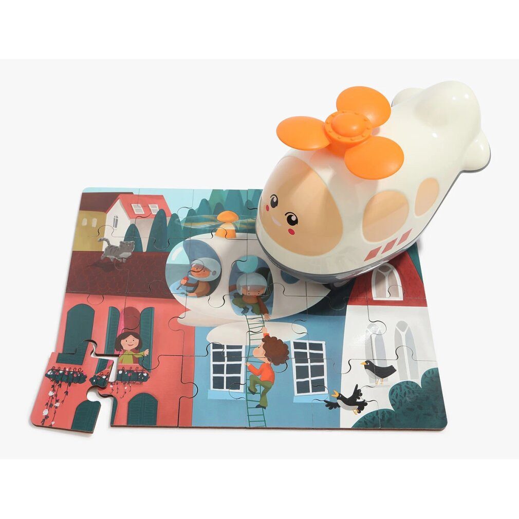 Topbright Puzzle Holzpuzzle Rettungsaktion mit Hubschrauber, 24tlg., Puzzleteile