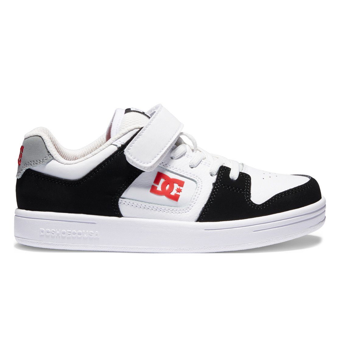 DC Shoes V Black/White/Red 4 Sneaker Manteca