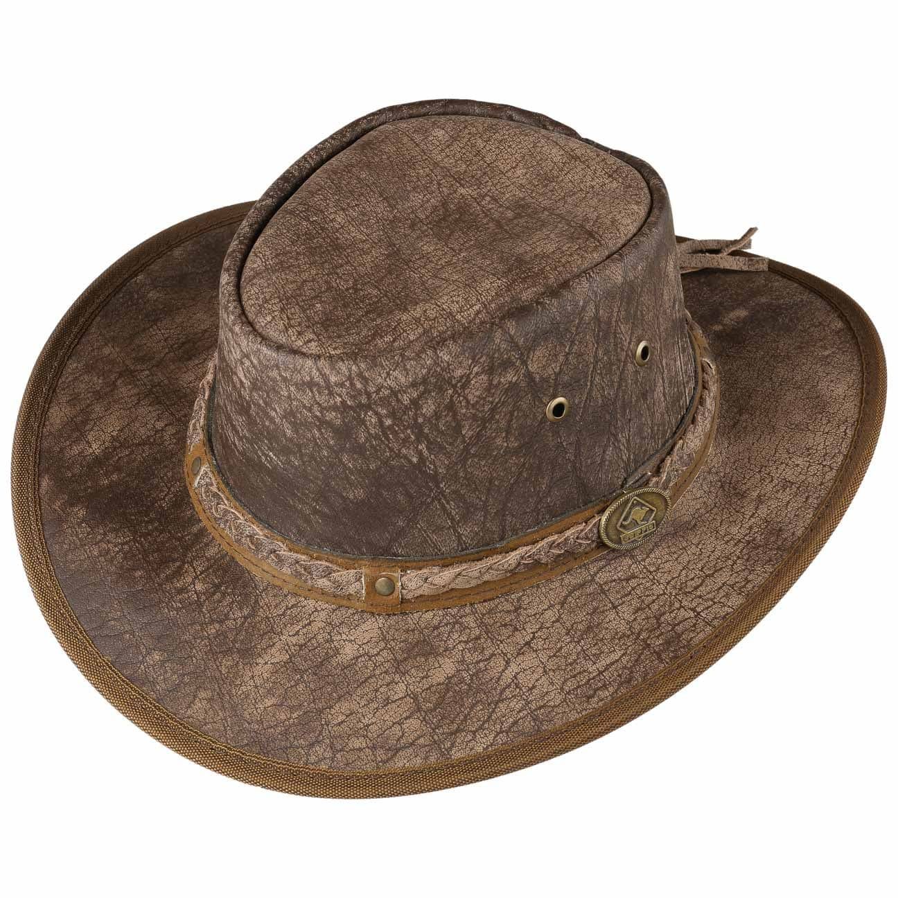 Scippis Cowboyhut (1-St) Herrenhut mit Lederband