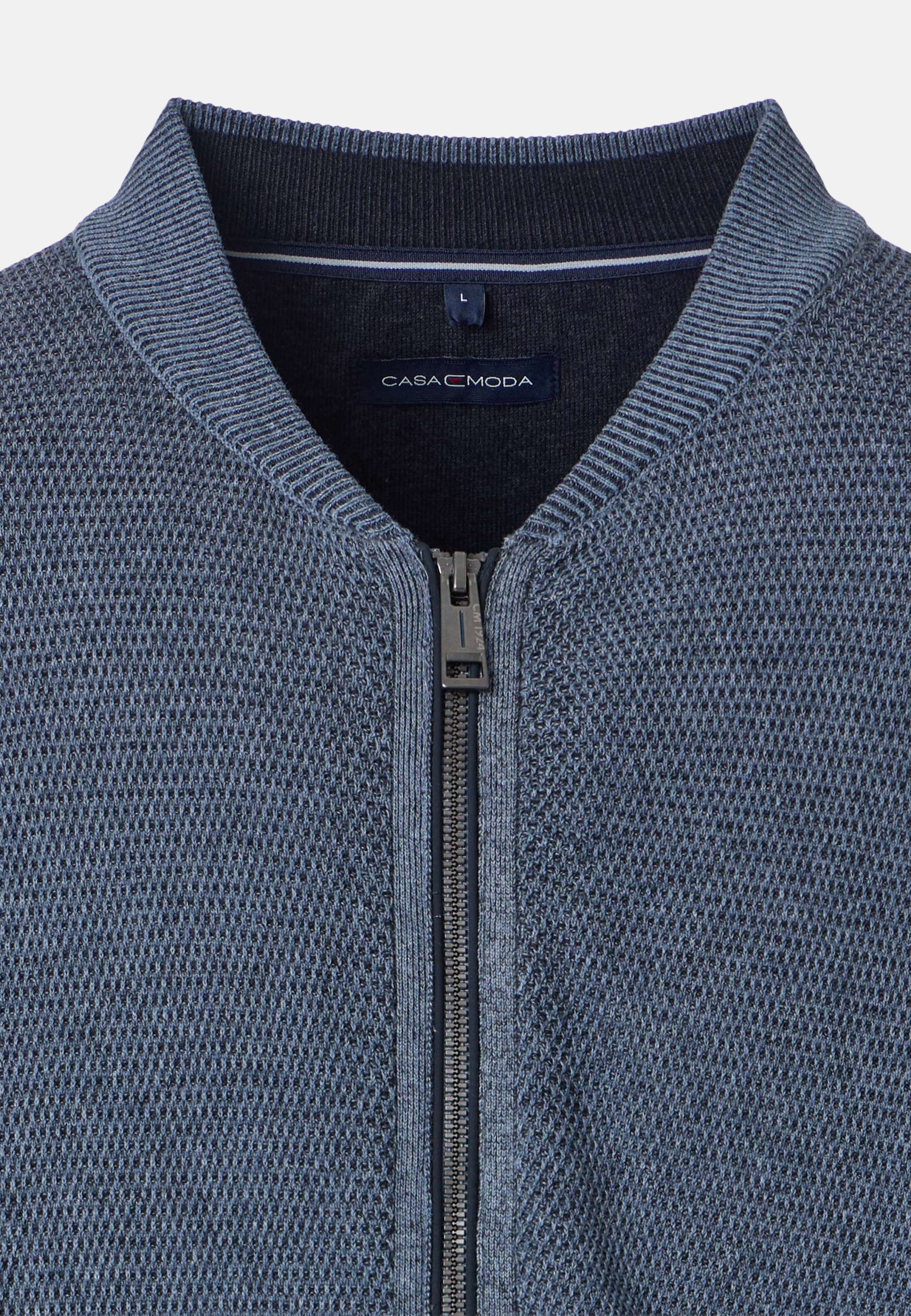 CASAMODA Strickjacke Basic (1-tlg) Strickjacke - Baumwolle - Atmungsaktiv - Natürliches Material