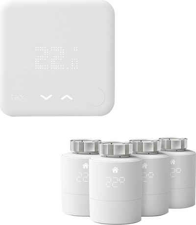 Tado »4x Heizungsthermostate + 1x Smart Thermostat (wired) inkl. Internet Bridge V3+« Smart-Home Starter-Set
