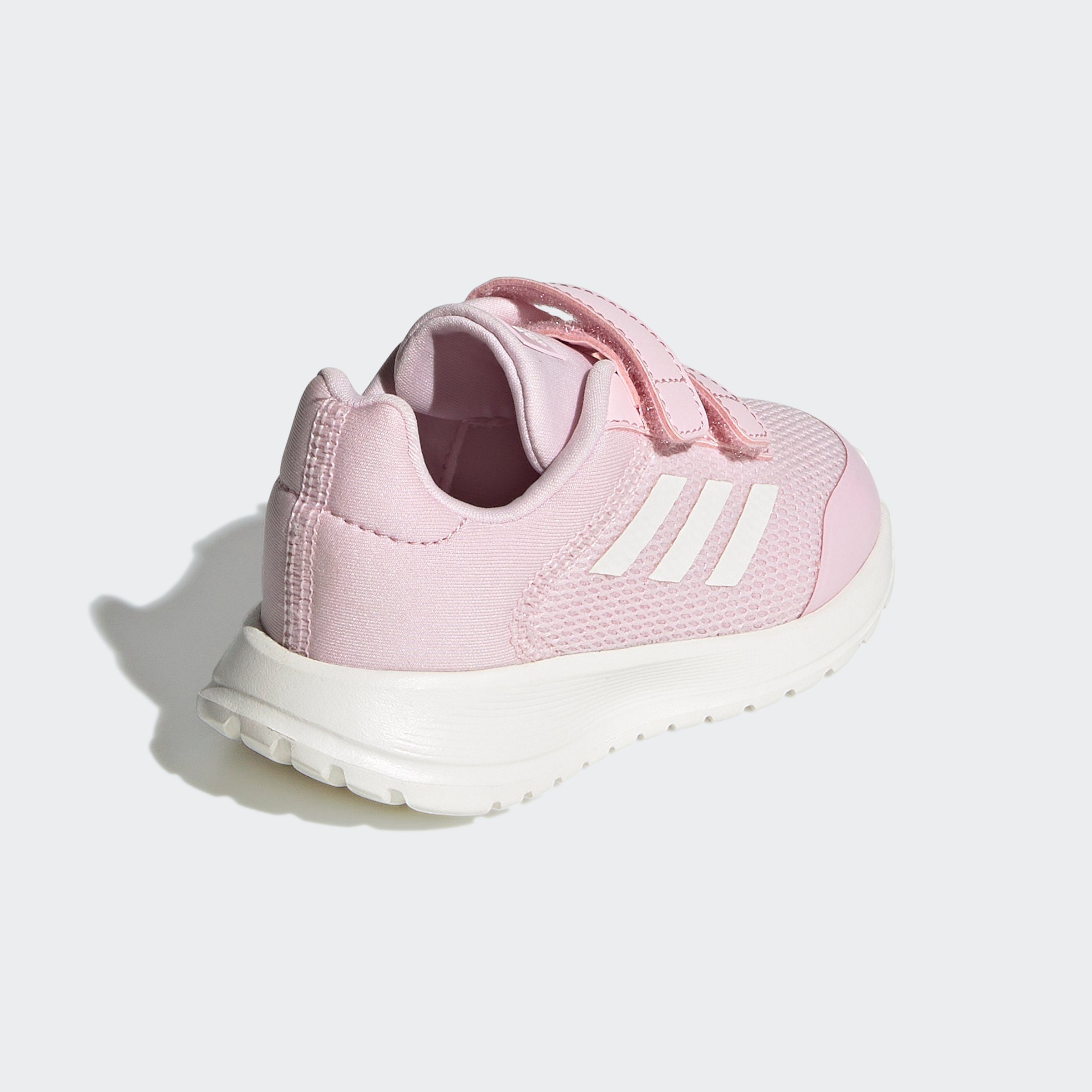 / RUN Clear Core Klettverschluss Clear Sneaker Sportswear White adidas TENSAUR / Pink mit Pink