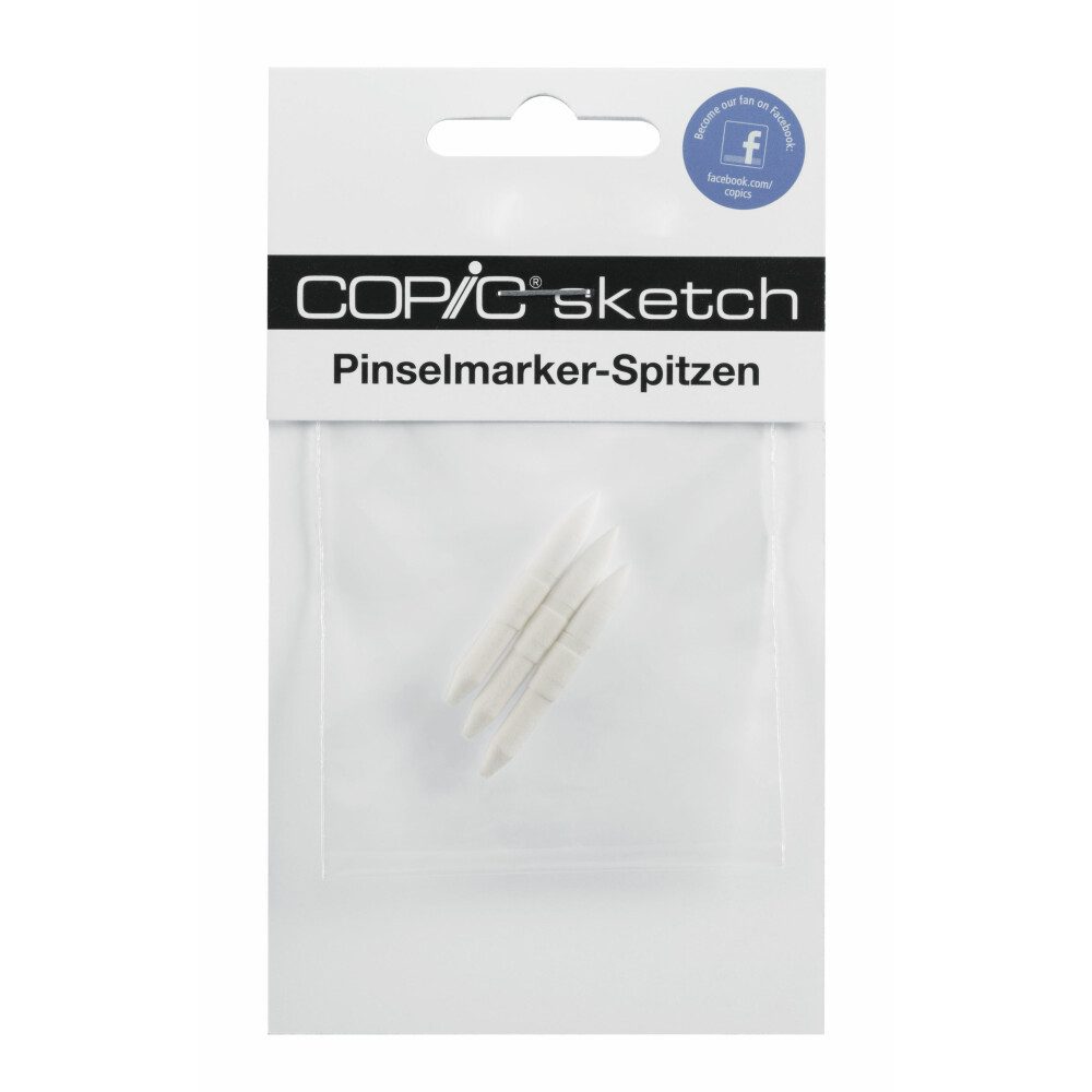 COPIC Marker Sketch Ersatz-Spitze Super Brush, 3 Stk. (ohne)