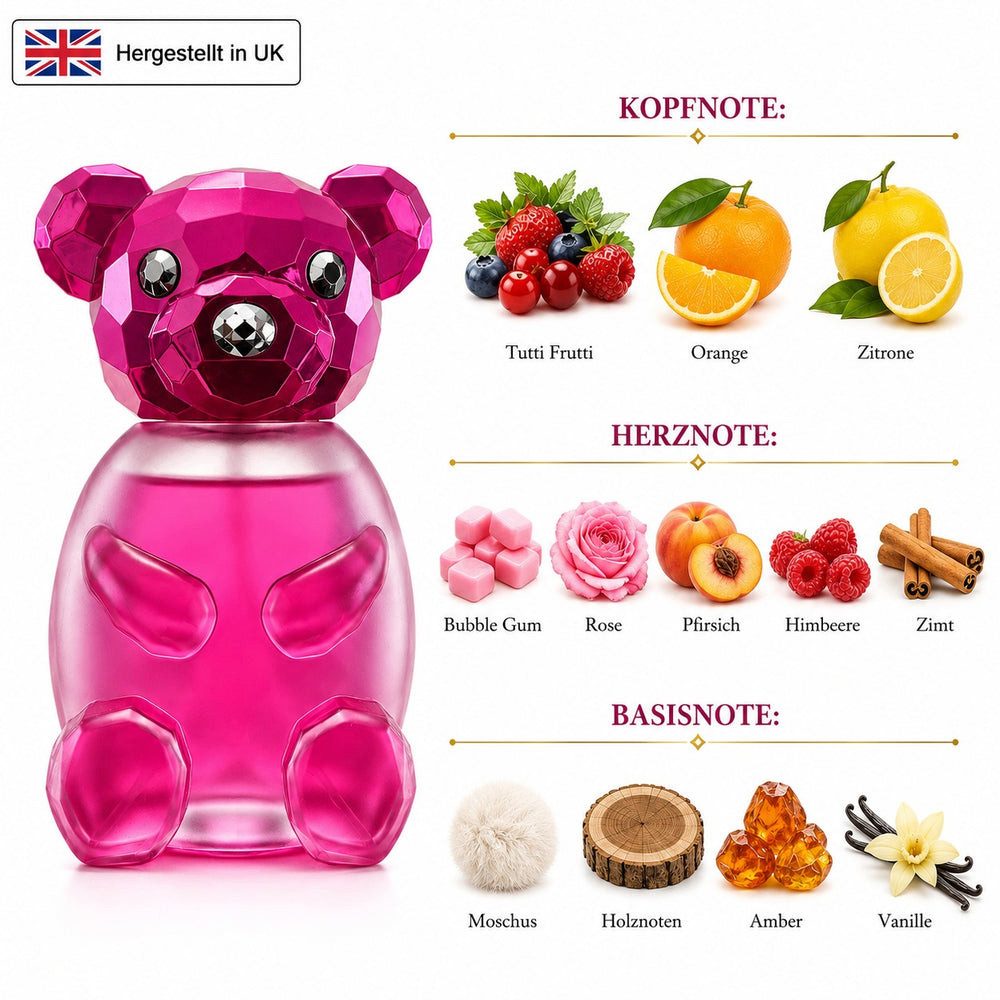 Fine Perfumery London Eau de Parfum Berbrini Charlotte Parfum Woman Fruchtig, Süß 100 ml