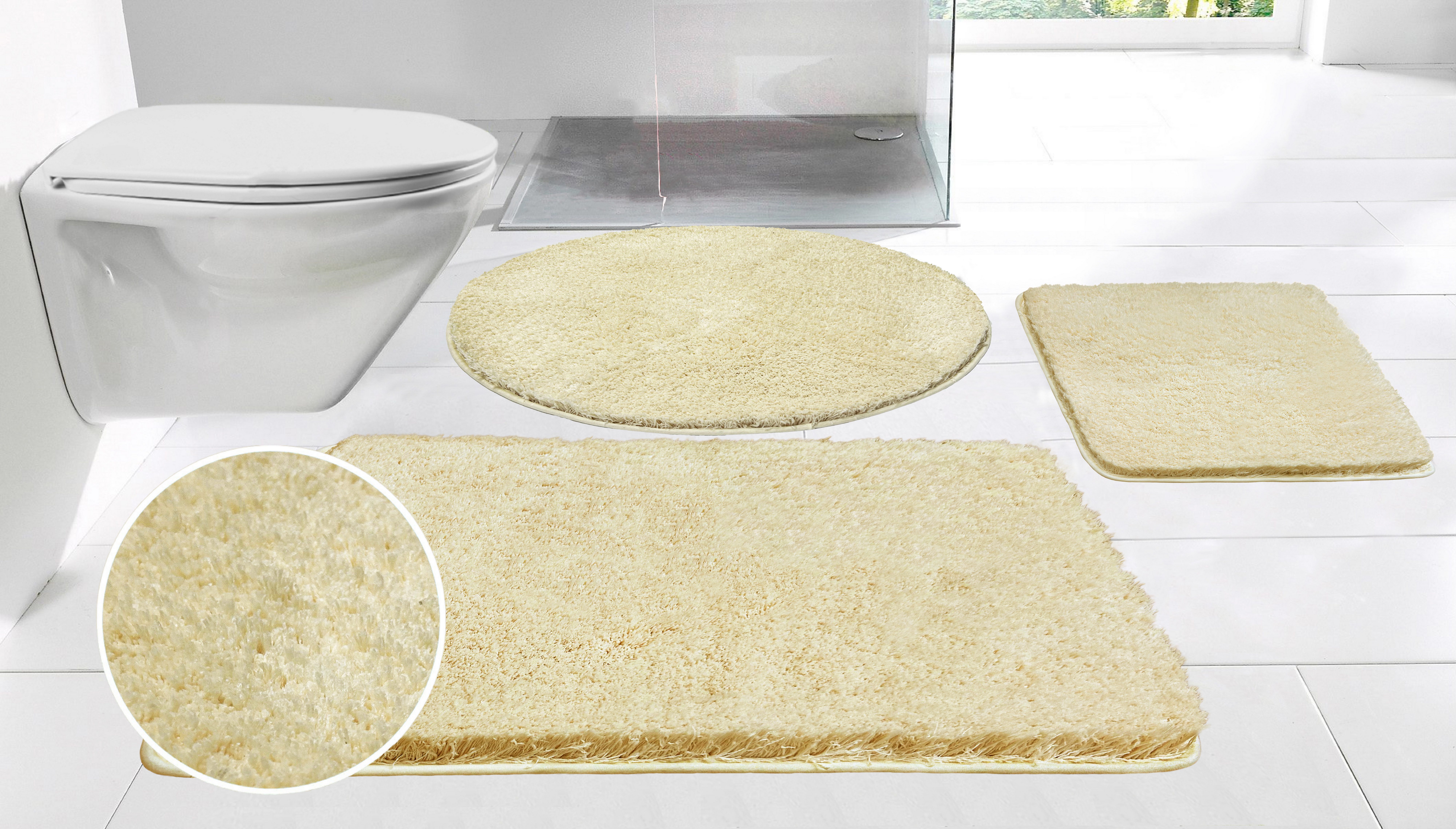 Möve Badematte Superwuschel, Badvorleger, Badezimmer Teppich, günstig online kaufen