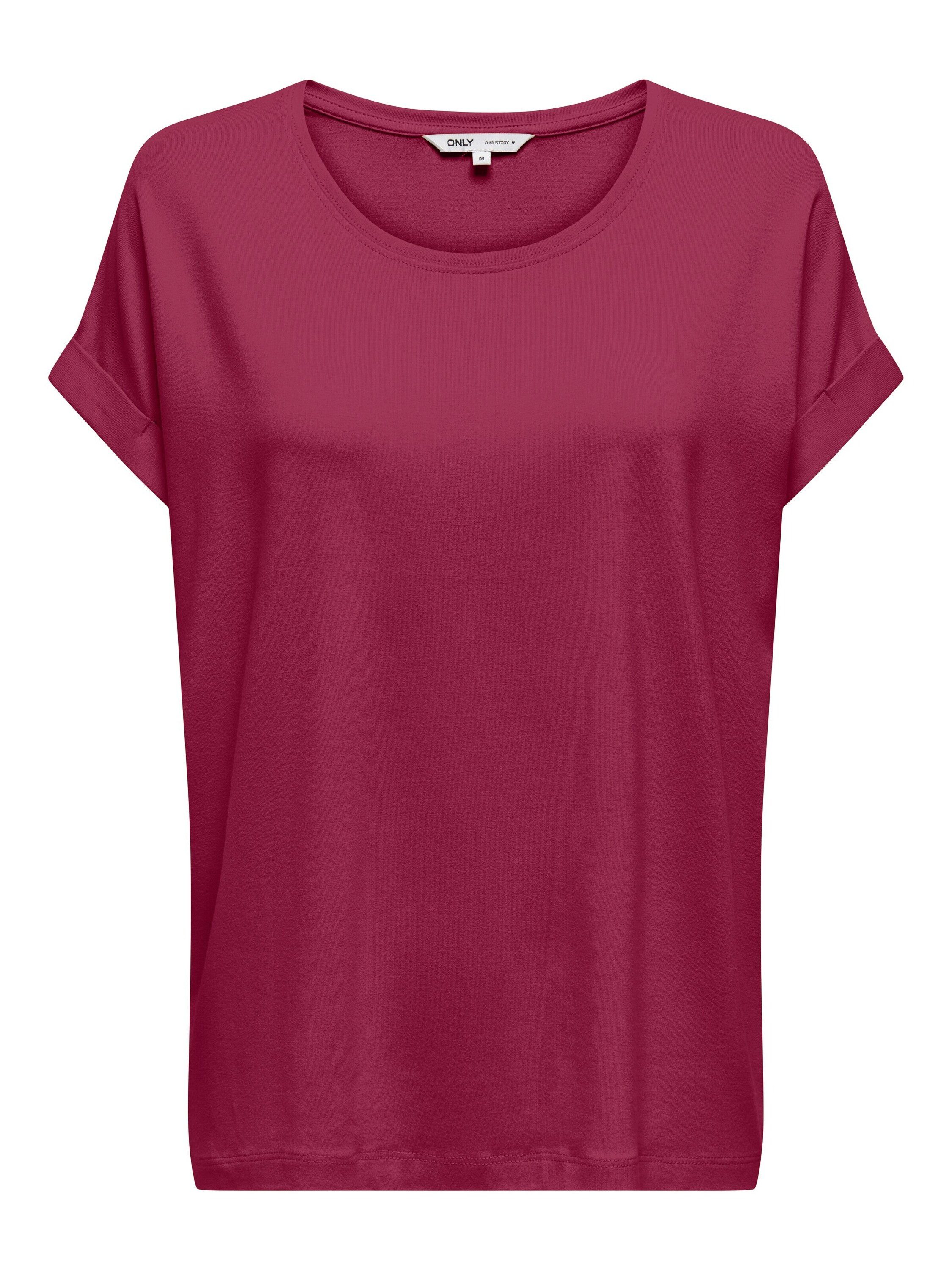 T-Shirt ONLMOSTER – Kurzarmshirt mit Aufschlag und klassischem Look
