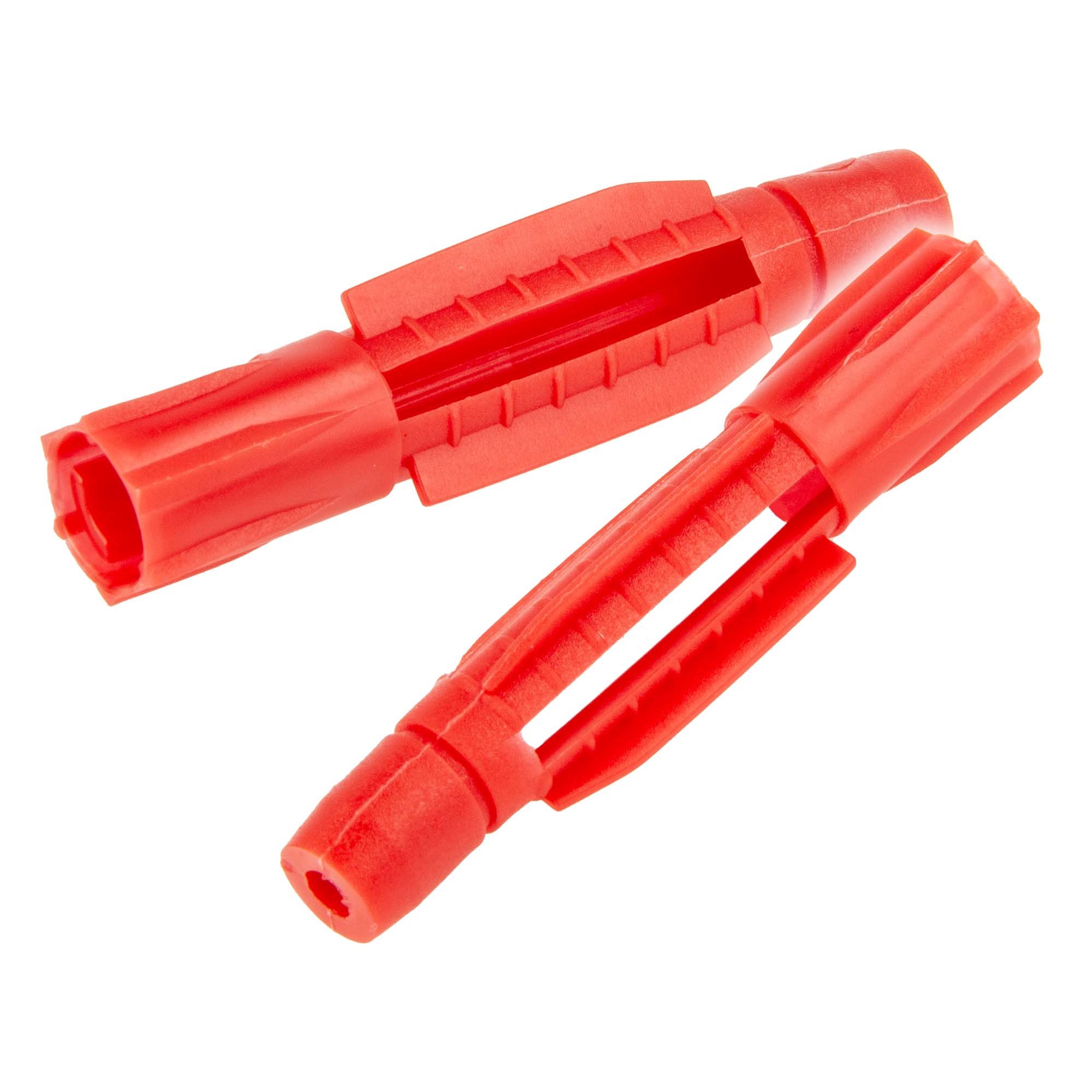 tecuro Hohlraumdübel Universal Hohlraumdübel Allzweckdübel Dübel - Kunststoff rot, (50-tlg)