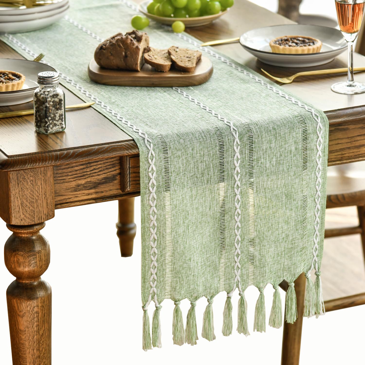 Coonoor Tischläufer Mode Boho Staubiges Landhausstil günstig online kaufen