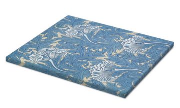 Posterlounge Leinwandbild William Morris, Tulpen, Orientalisches Flair Grafikdesign