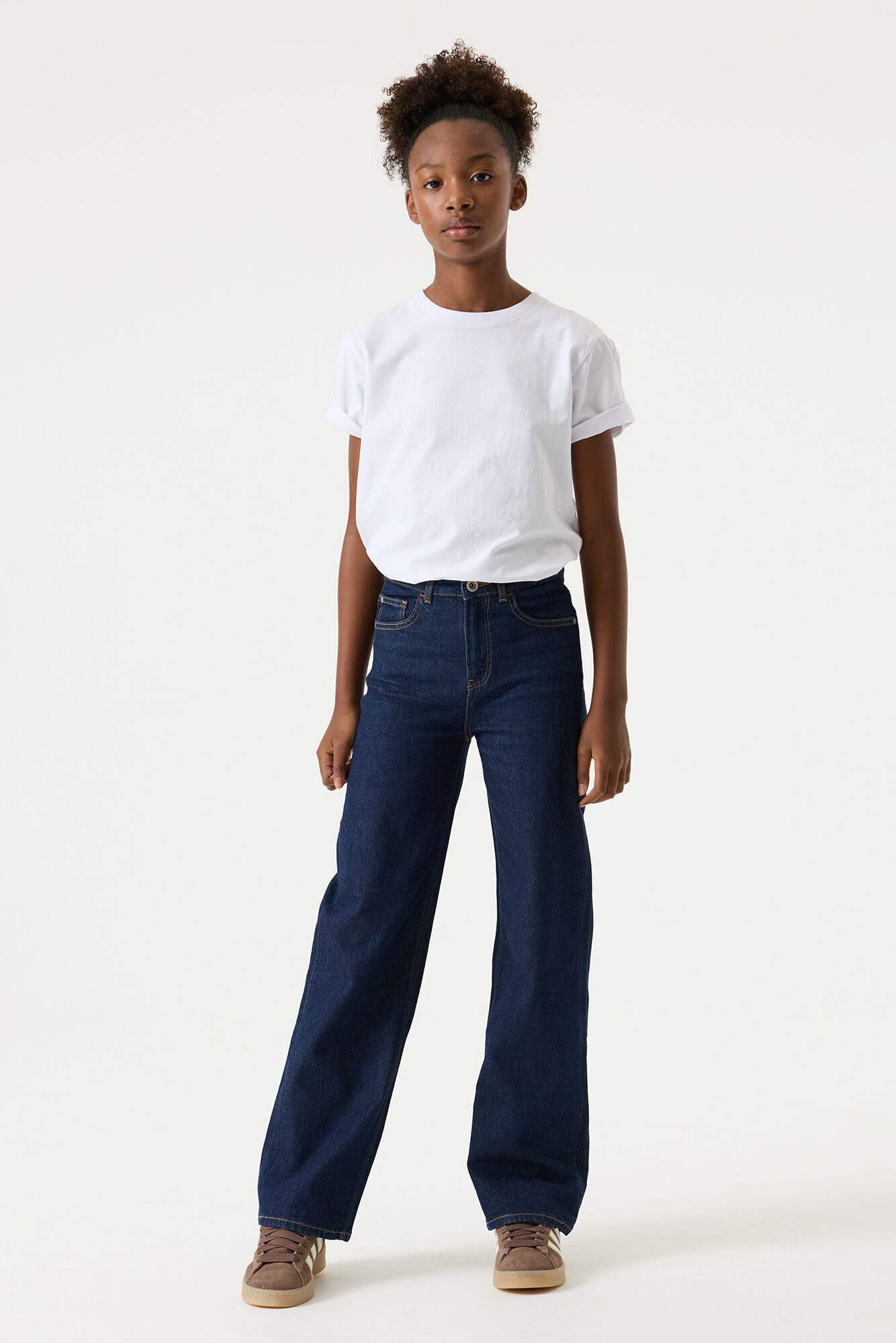 Garcia Schlagjeans Ilvy for Girls, mit weitem Bein