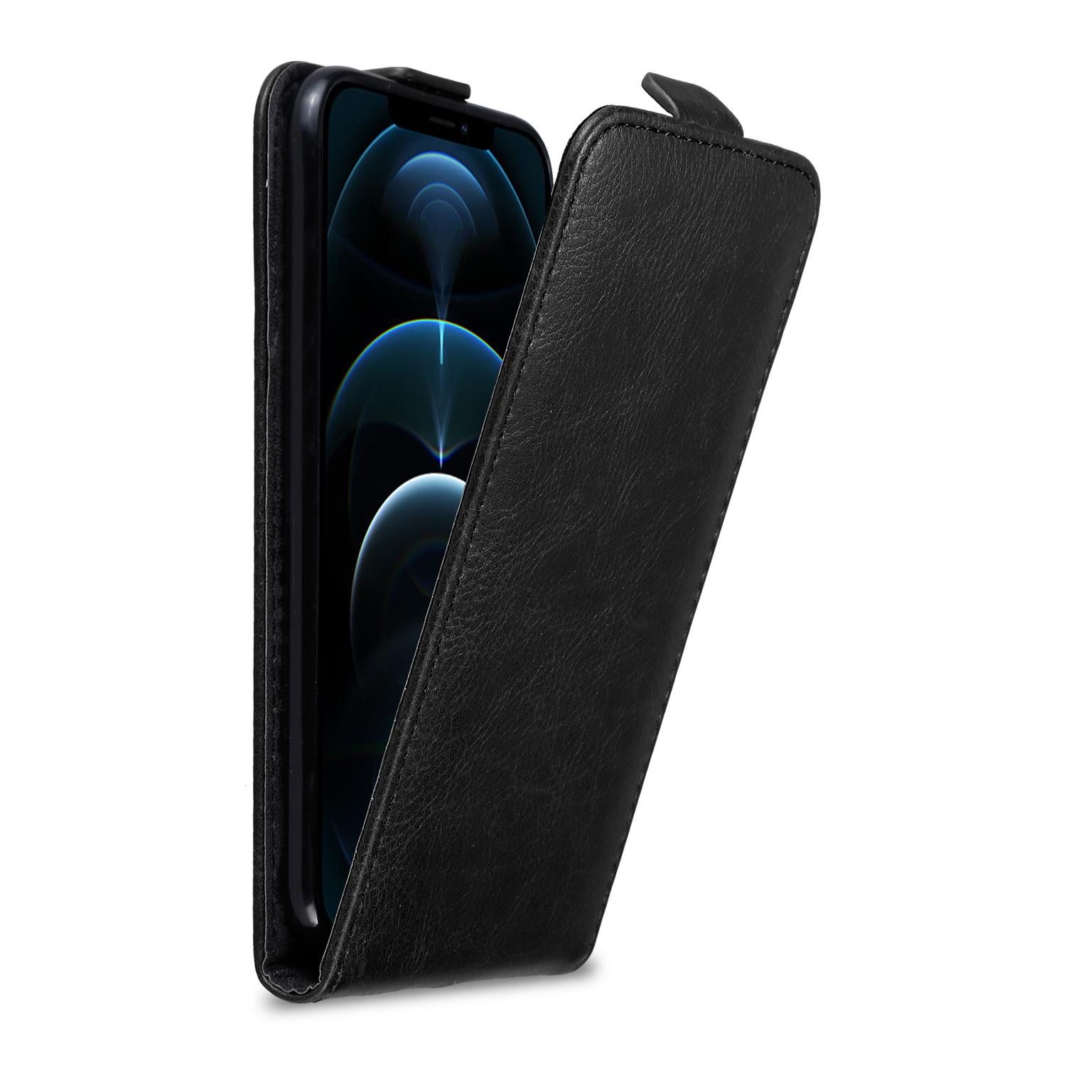 Cadorabo Smartphone-Hülle für Apple iPhone 12 PRO MAX Hülle mit Magnetverschluss Apple iPhone 12 PRO MAX, Handy Schutzhülle, Klappbare Hülle, Kunstleder mit Magnetverschluss