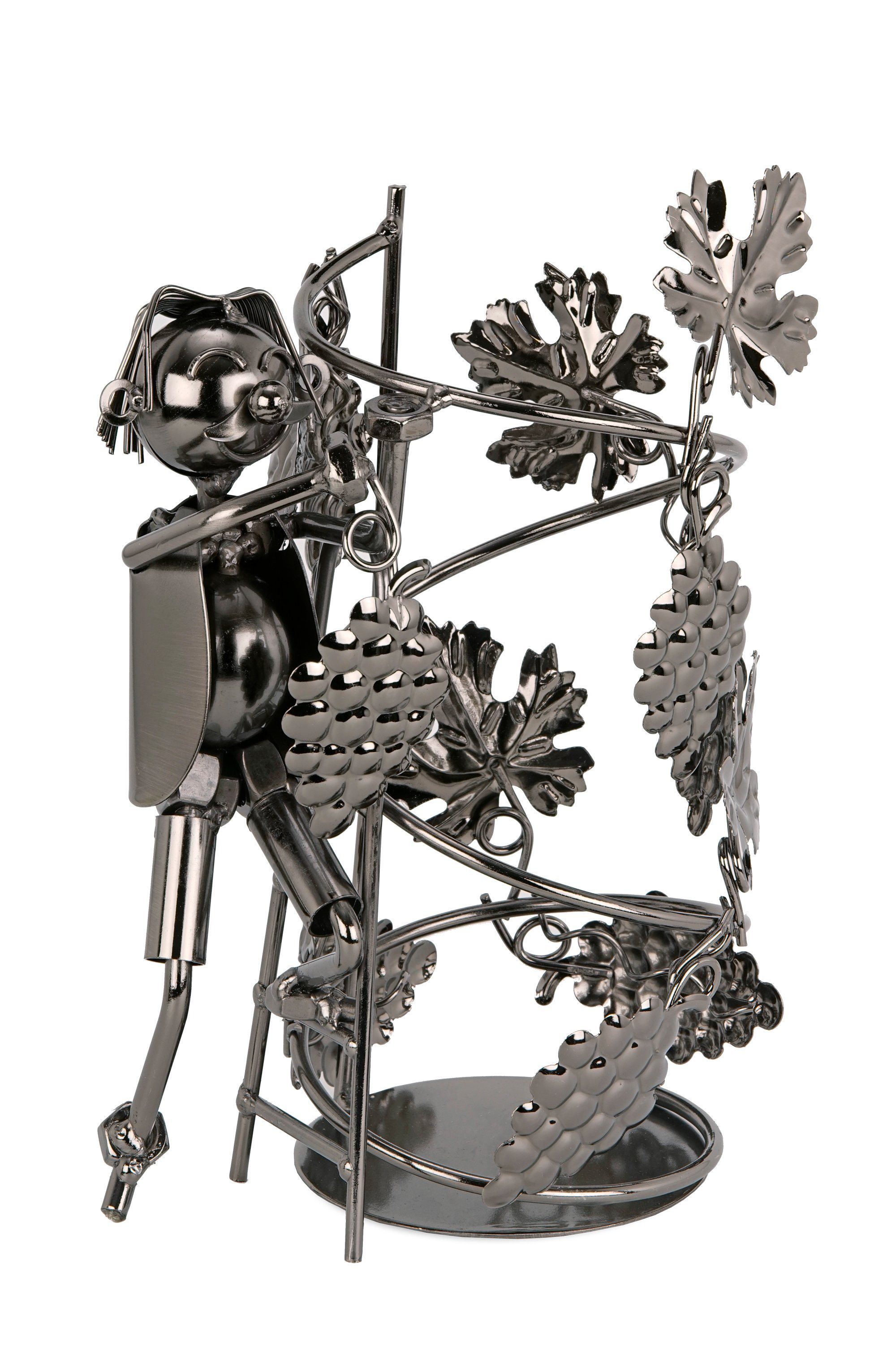 BRUBAKER Weinflaschenhalter Winzer am Rebstock Flaschenhalter, (inklusive G günstig online kaufen