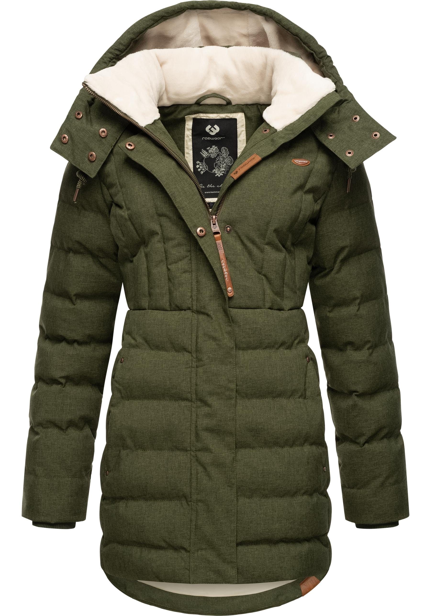 Ragwear Kurzmantel Ashanta Wasserdichter Winterparka mit günstig online kaufen