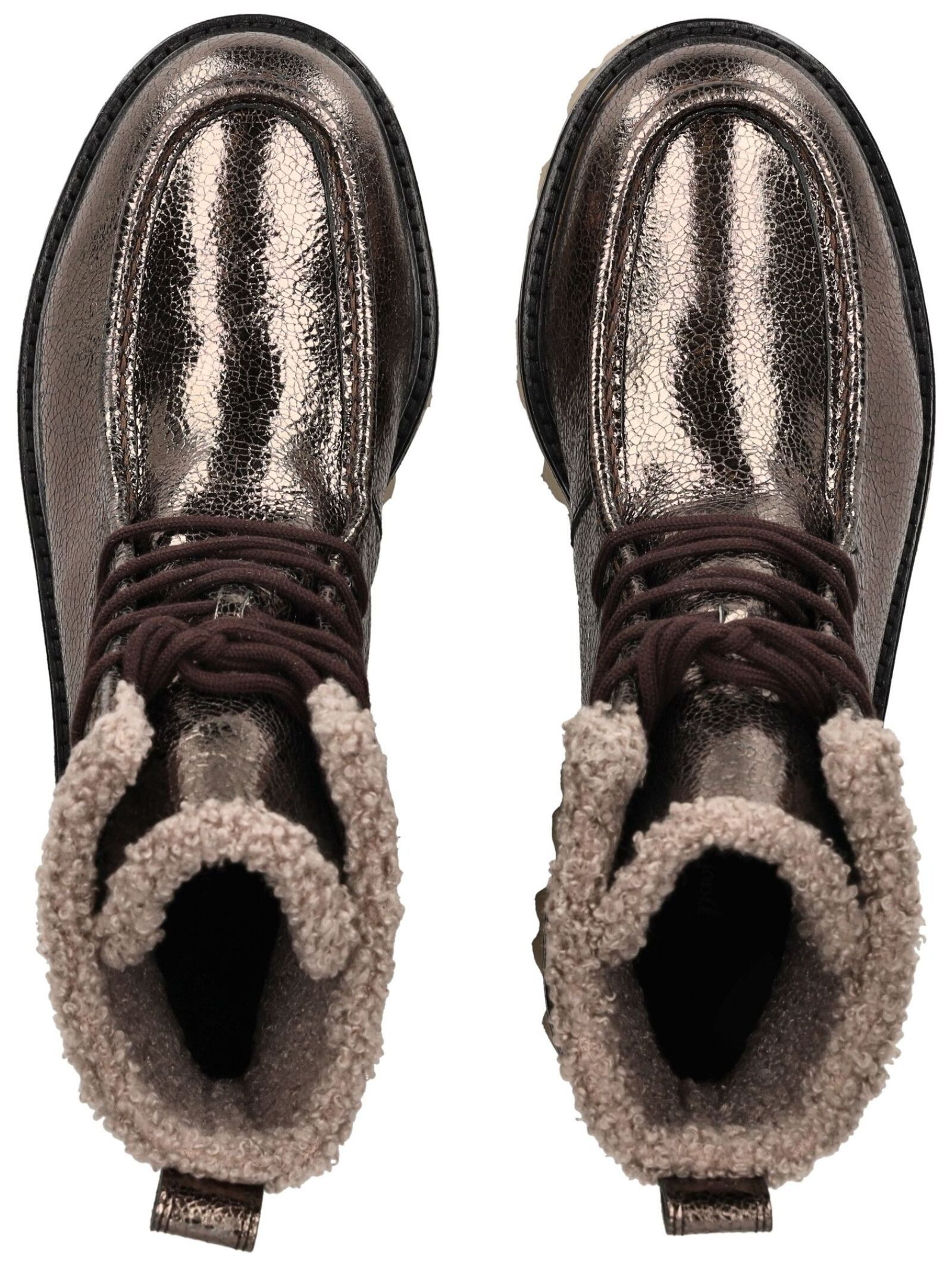 Paul Green Paul Green Stiefelette Leder Schnürstiefelette