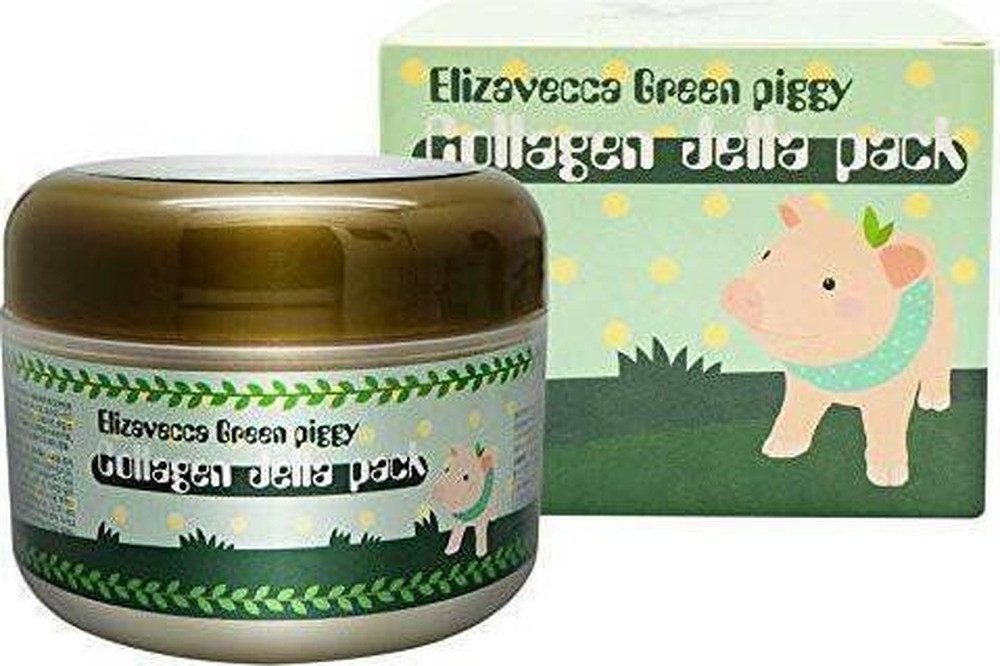Elizavecca Gesichtsmaske ELIZAVECCA Green Piggy Collagen Jella