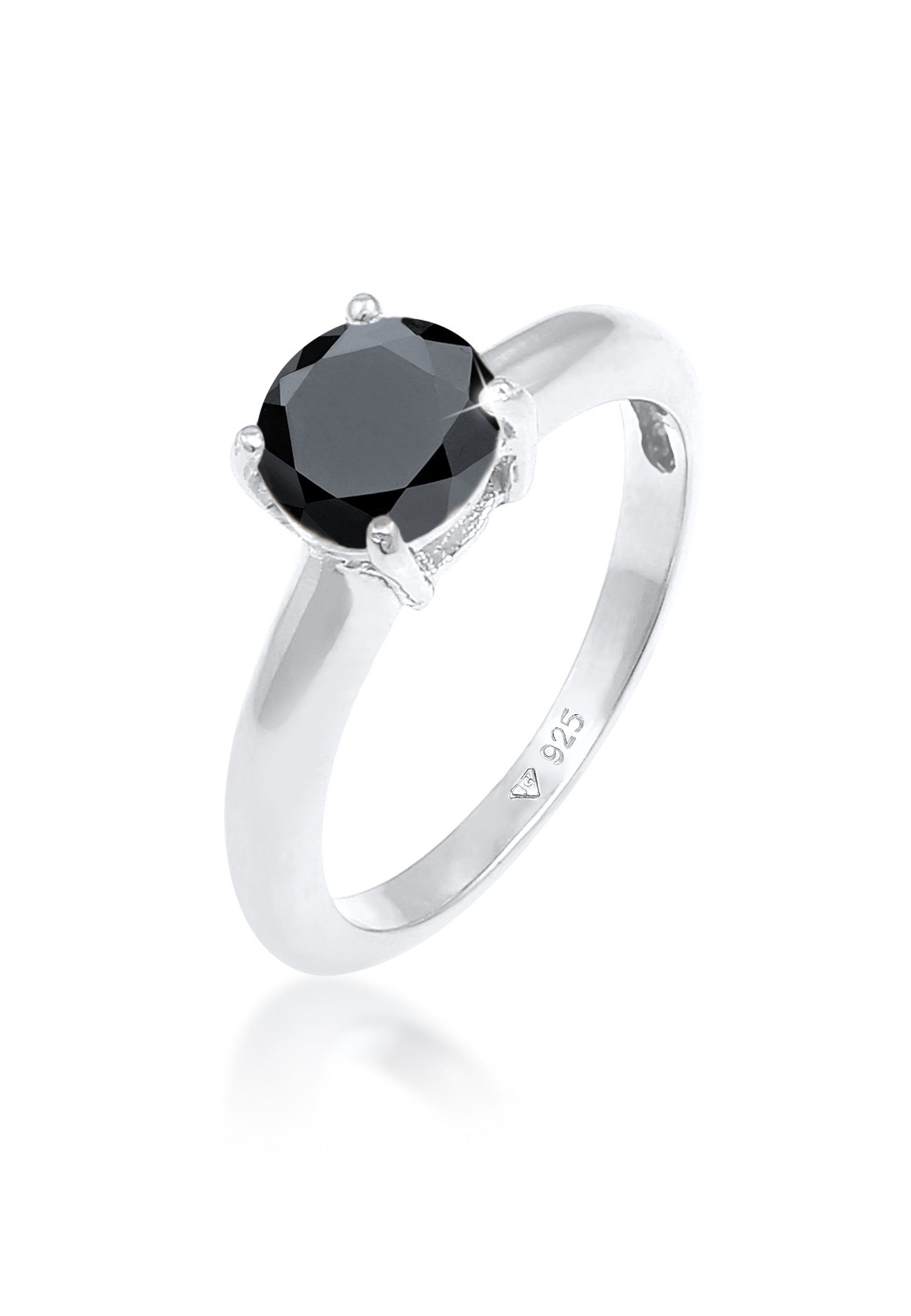 Elli Fingerring Solitär Klassisch Zirkonia Verlobung günstig online kaufen