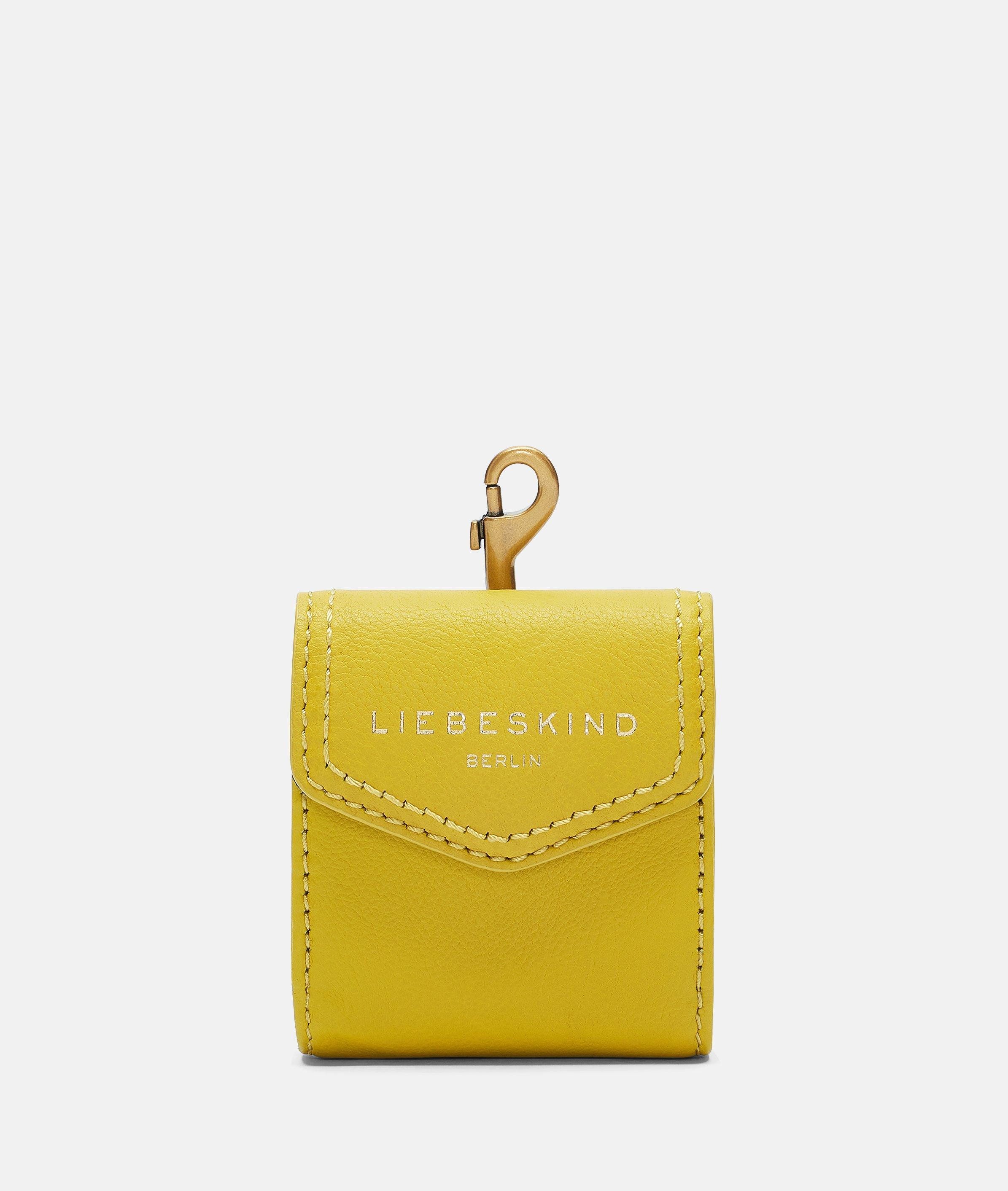 Liebeskind Berlin Schlüsselanhänger Anhänger, Diskreter Gassibeutelspender aus Leder