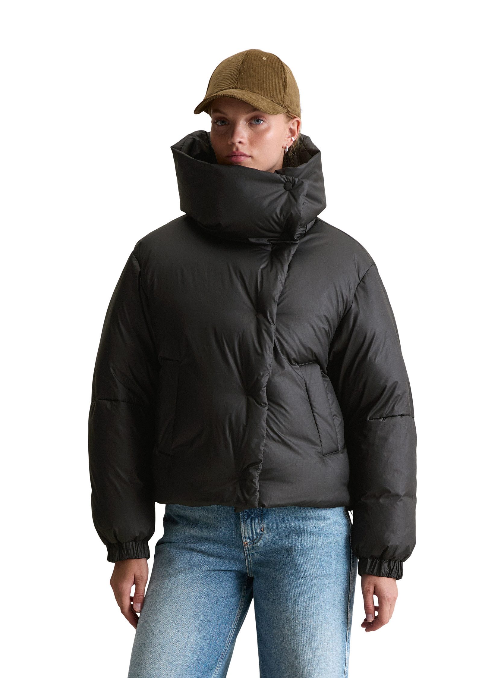 Marc O'Polo DENIM Outdoorjacke aus recyceltem Polyester-Ripstop