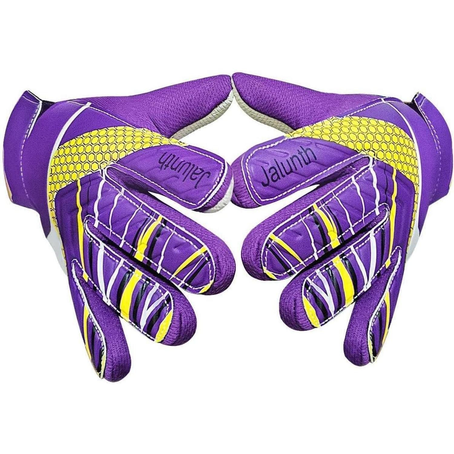 LuxusKollektion Torwarthandschuhe Torwarthandschuhe Kinder Trainingshandschuhe Fußball Latex Violett 6