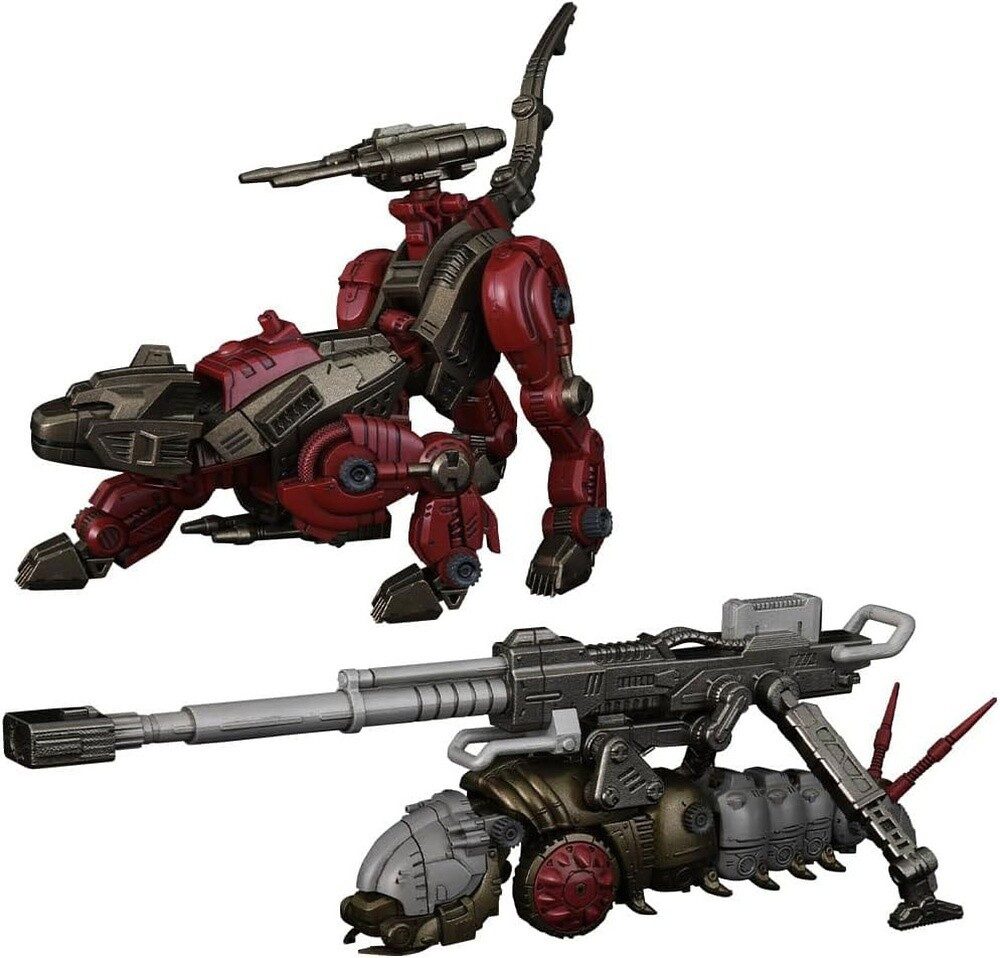 Takara Tomy Modellbausatz Zoids Plastic Model Kits 2er-Pack 1/100 RMZ-010 Canoly Molga & Hell Ca