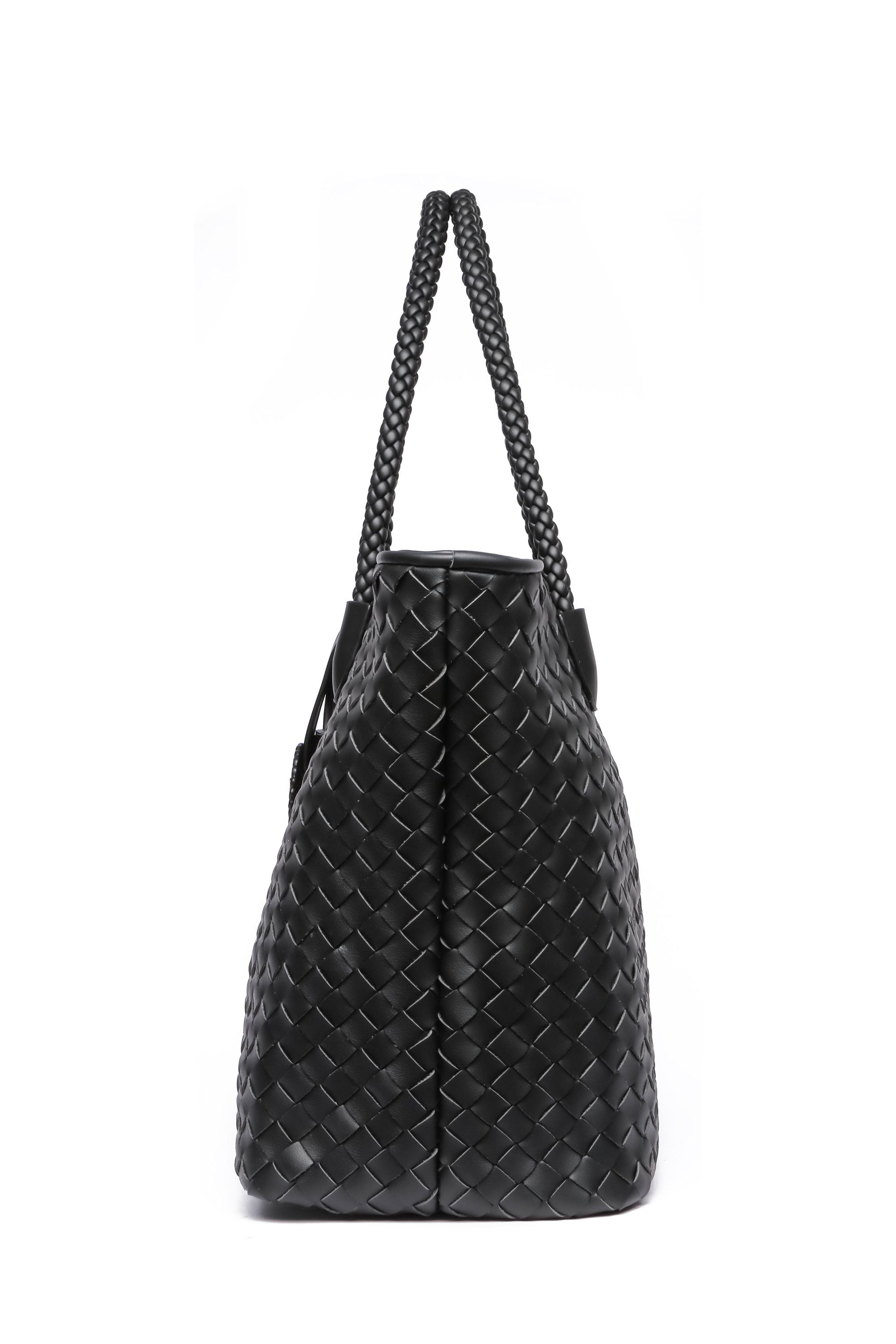 COLLEZIONE ALESSANDRO Schultertasche Paris, Flechttasche im XL-Format