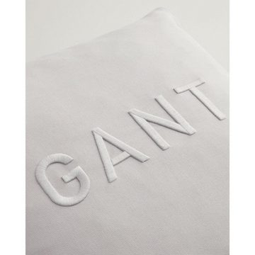 Kissenhülle Gant Home Kissenhülle Baumwolle Gant Logo Grey (50x50cm), Gant