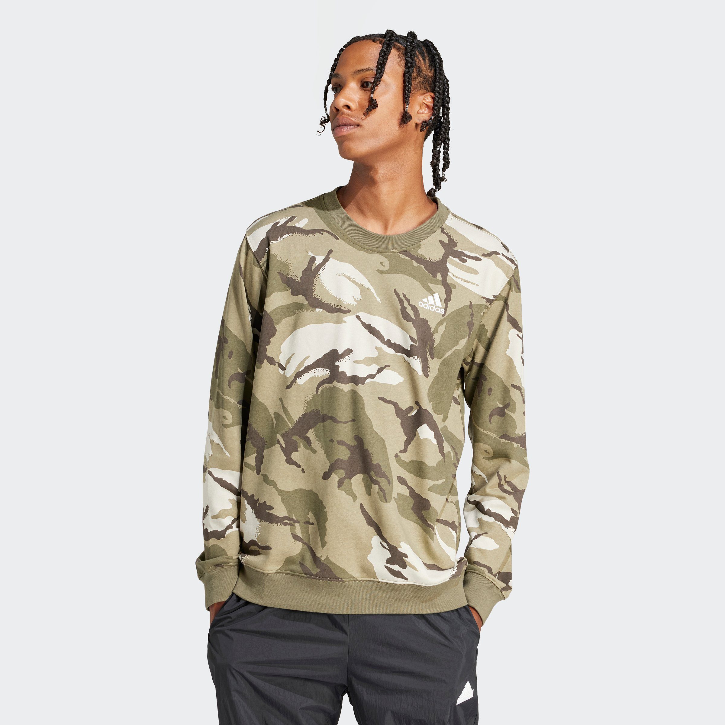 adidas Sportswear Sweatshirt M BL CAMO günstig online kaufen