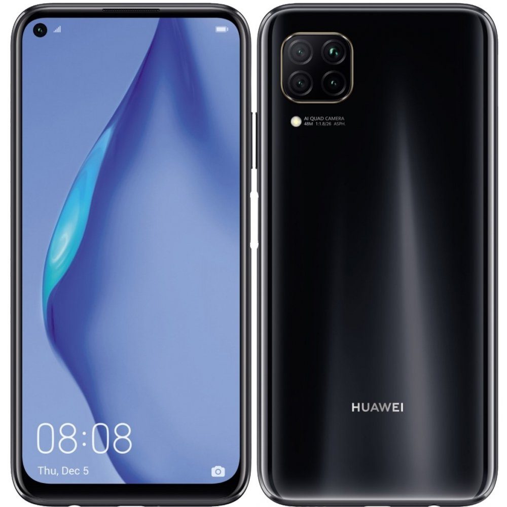 Huawei Smartphone P40 Lite 16,3cm (6,4 Zoll), 6GB RAM, 128GB Speicher, 48MP  K Smartphone