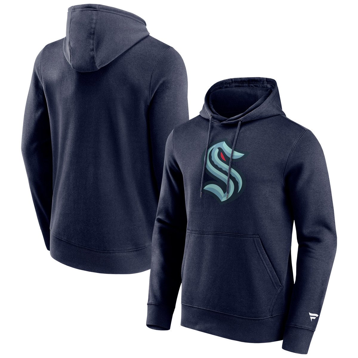 Fanatics Kapuzenpullover Fanatics Hoodie Seattle Kraken Primary Logo Graphic