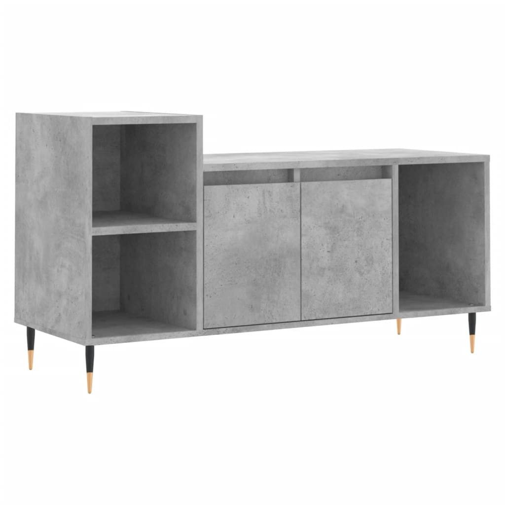 vidaXL TV-Schrank TV-Schrank Betongrau 100x35x55 cm günstig online kaufen