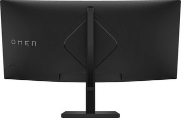 HP OMEN 34c (HSD-0159-A) Curved-Gaming-Monitor (86,4 cm/34 ", 3440 x 1440 px, WQHD, 1 ms Reaktionszeit, 165 Hz, VA LED)