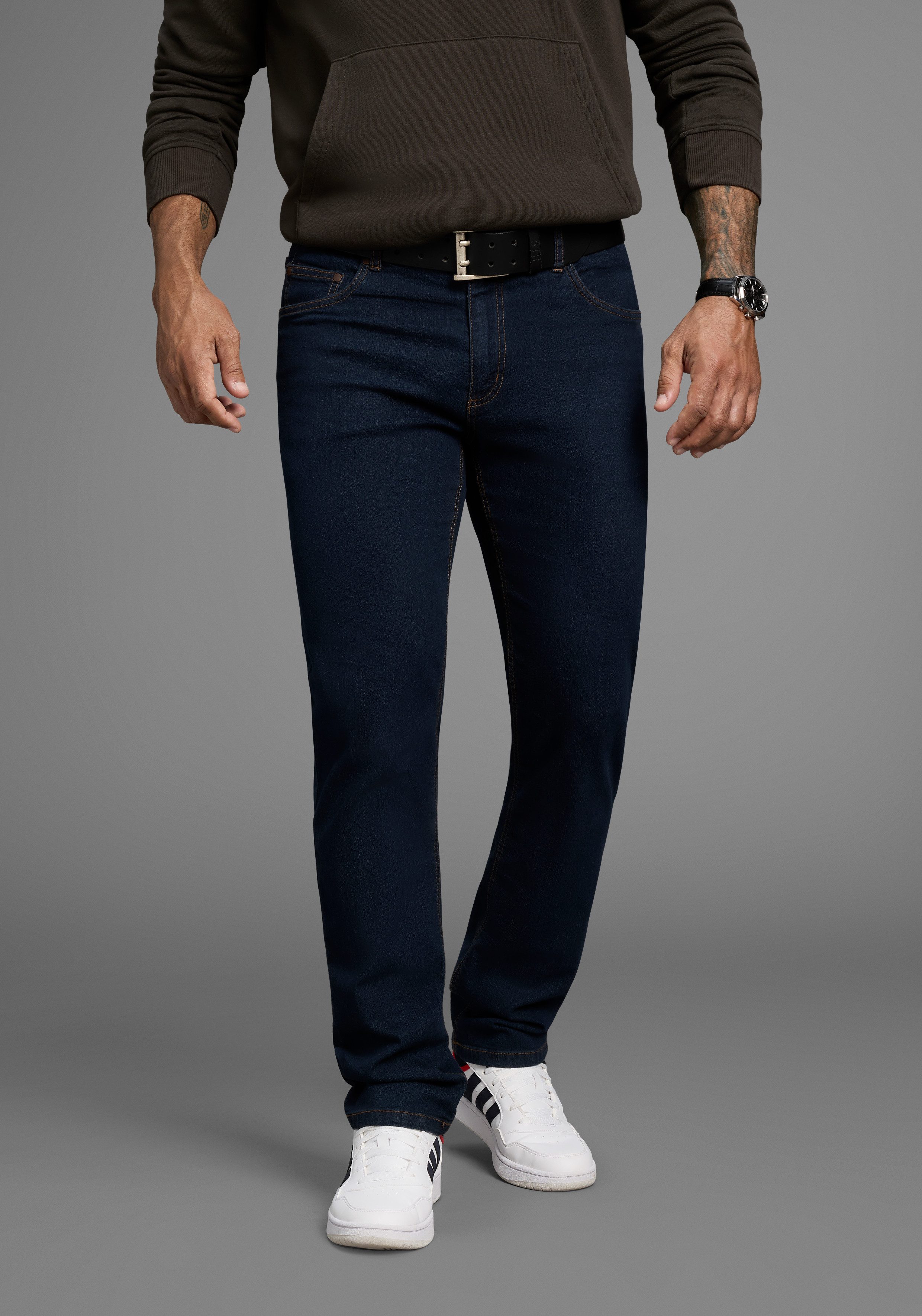 Arizona Dehnbund-Jeans Paul elastischer Dehnbund, Comfort-Fit, gerader Bein günstig online kaufen